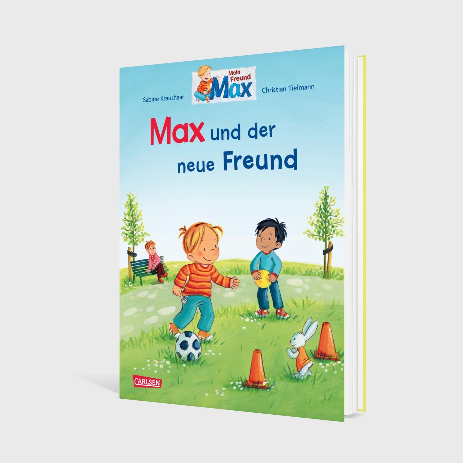 Beispielinhalt (Bild) Max-Bilderbücher: Max und der neue Freund