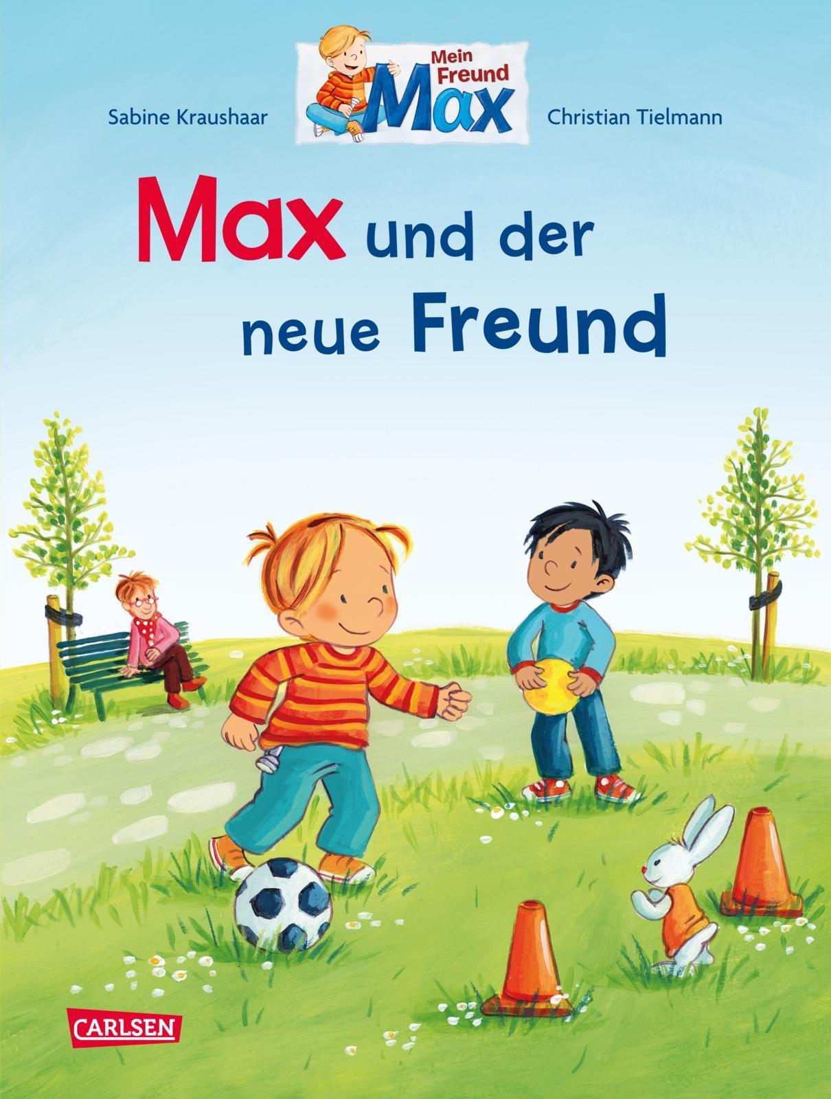 Vorderes Coverbild Max-Bilderbücher: Max und der neue Freund