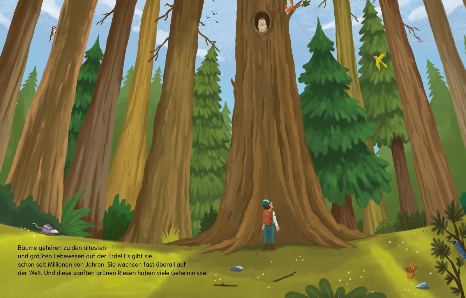 Beispielinhalt (Bild) Können Bäume miteinander sprechen? (Gute Frage!)