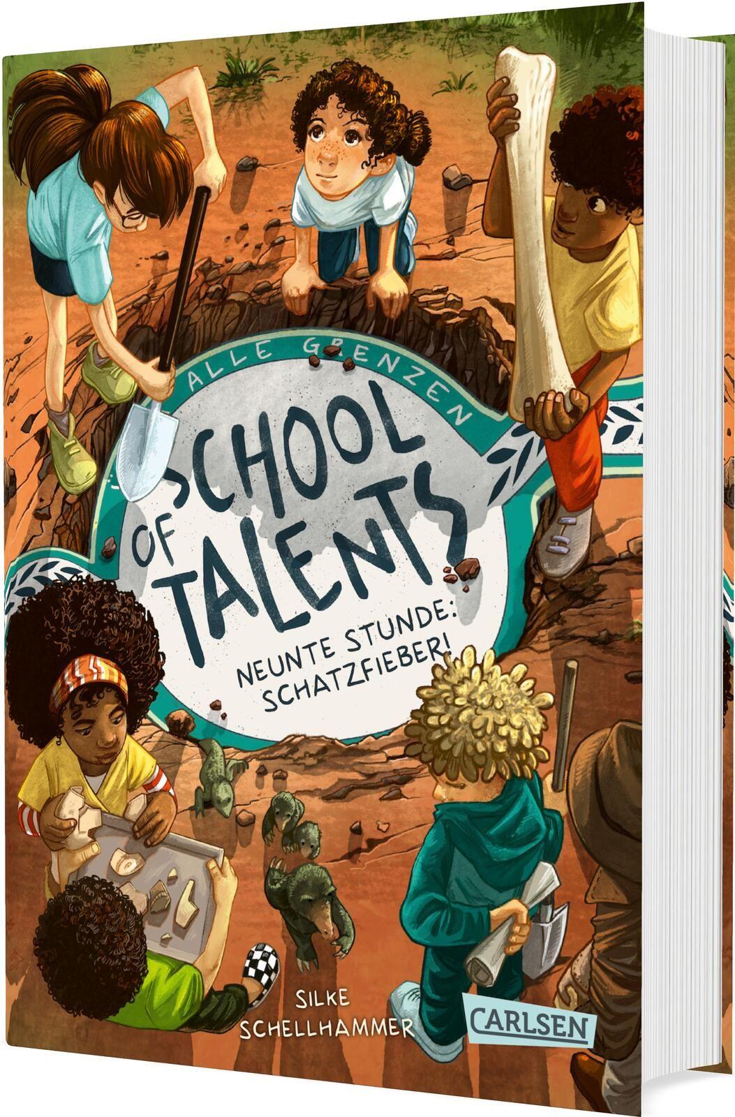 Vorderes Coverbild School of Talents 9: Neunte Stunde: Schatzfieber!