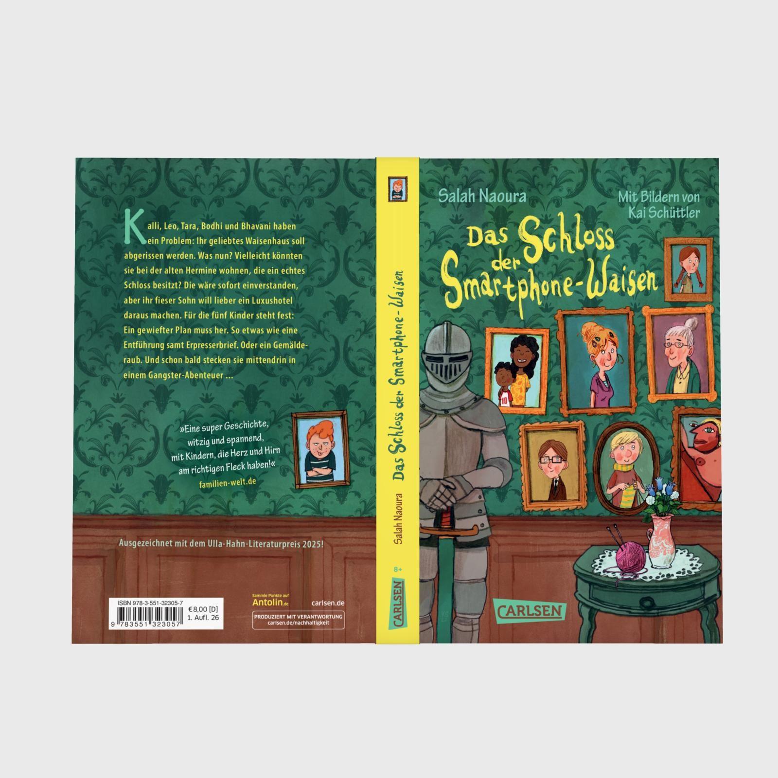 Beispielinhalt (Bild) Die Smartphone-Waisen 1: Das Schloss der Smartphone-Waisen