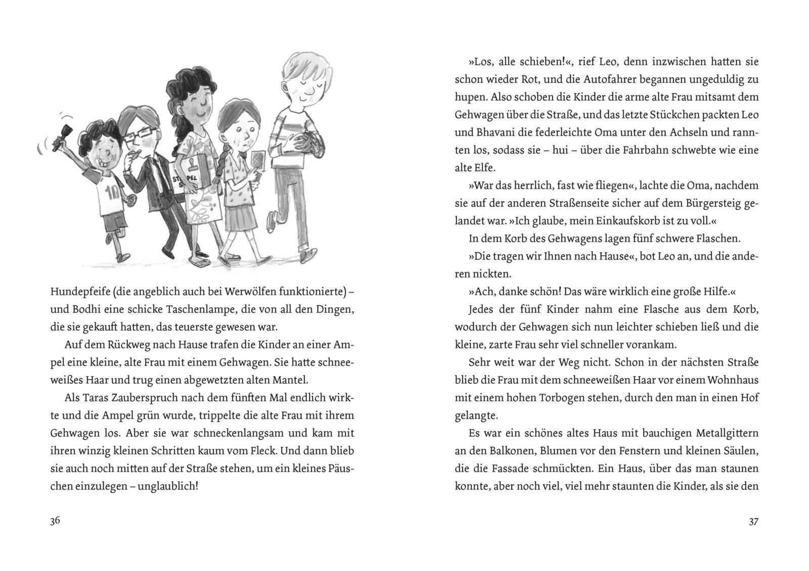 Beispielinhalt (Bild) Die Smartphone-Waisen 1: Das Schloss der Smartphone-Waisen