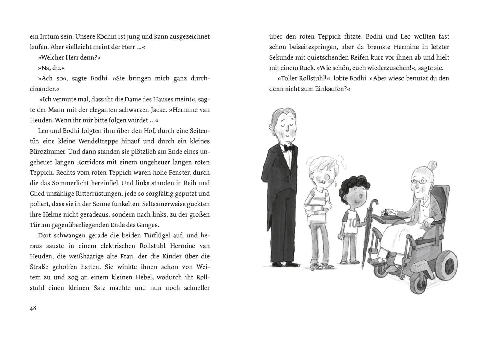 Beispielinhalt (Bild) Die Smartphone-Waisen 1: Das Schloss der Smartphone-Waisen