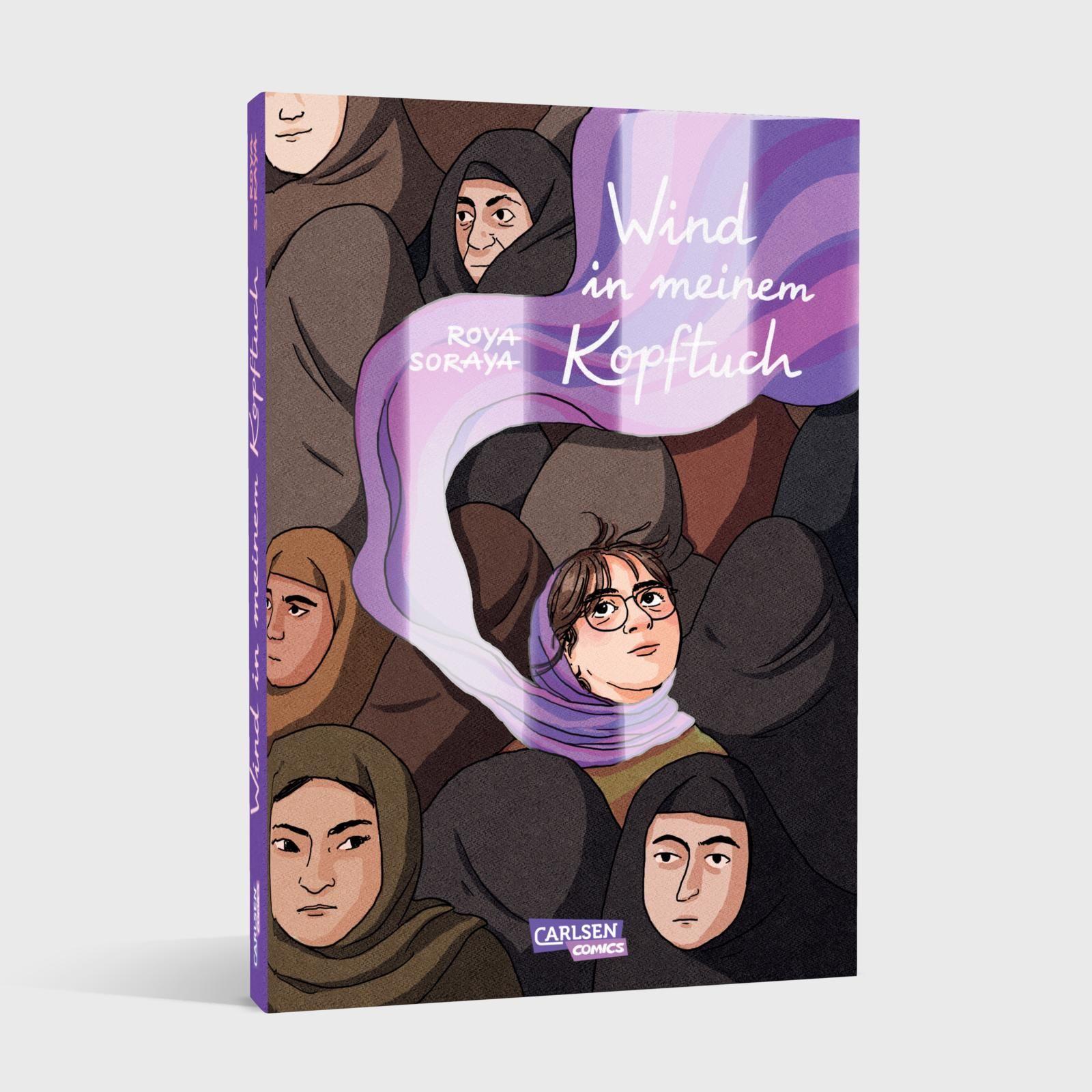 Beispielinhalt (Bild) Wind in meinem Kopftuch