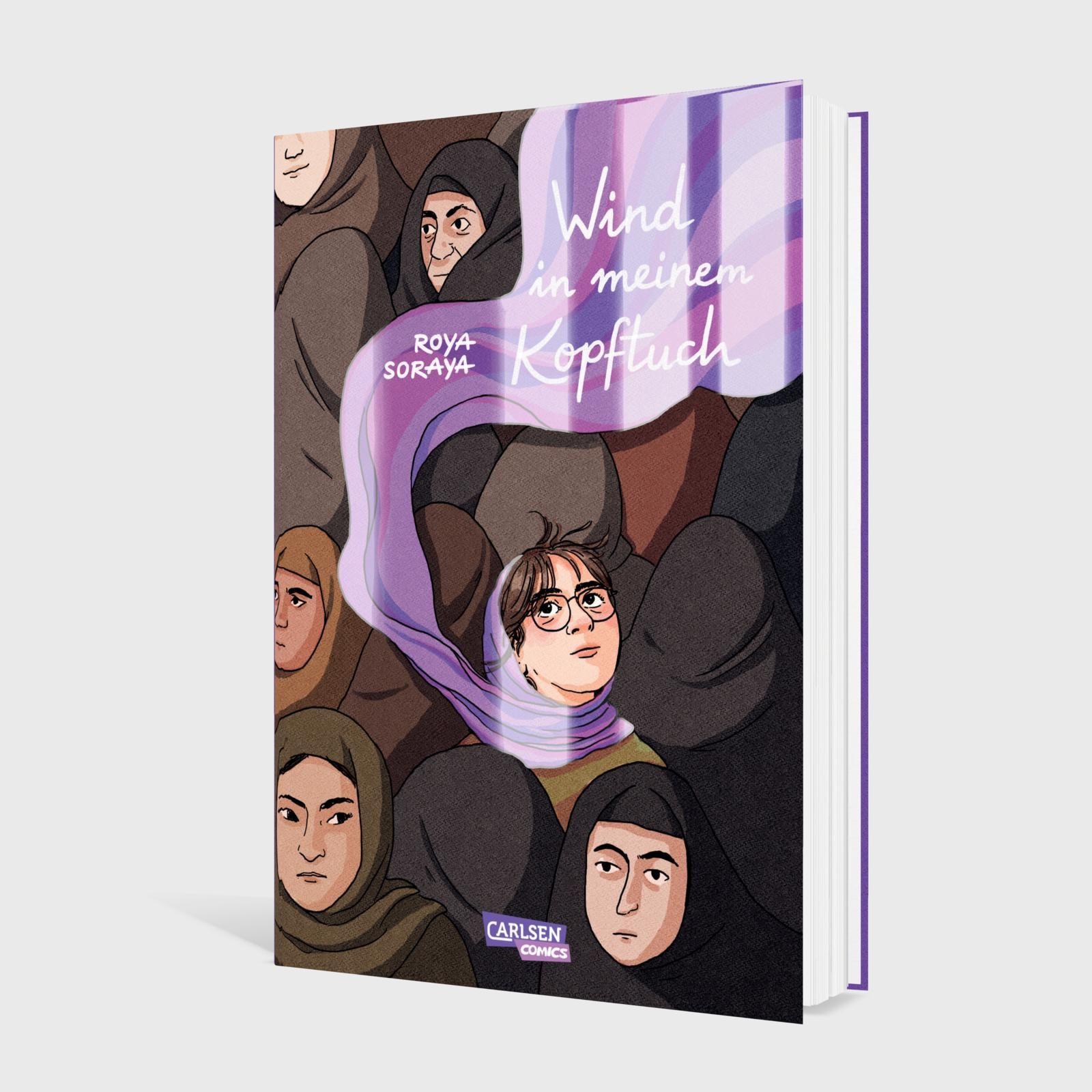 Beispielinhalt (Bild) Wind in meinem Kopftuch