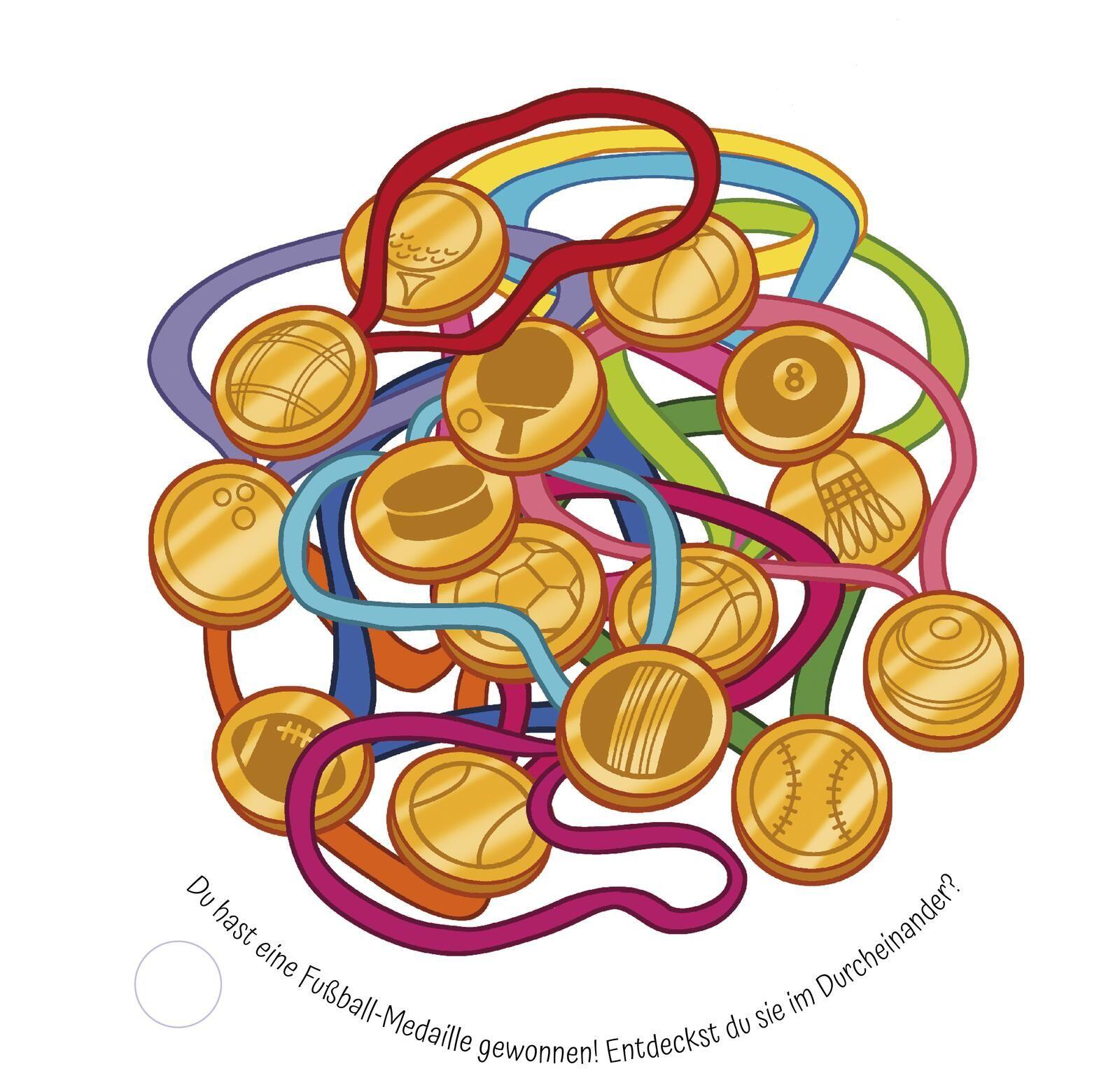 Beispielinhalt (Bild) Fußball-Rätselspaß