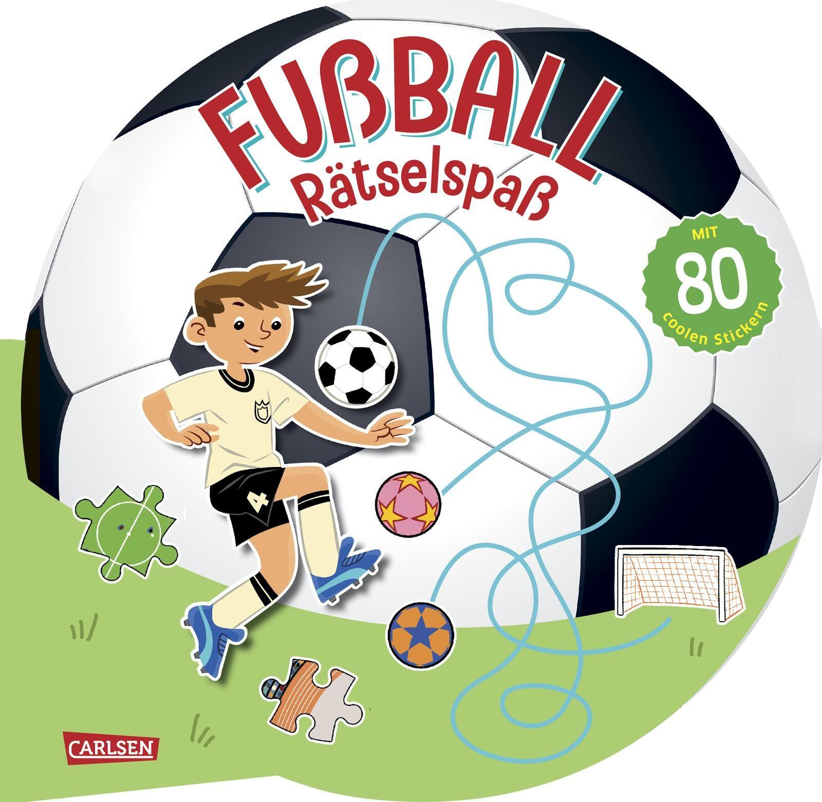 Vorderes Coverbild Fußball-Rätselspaß