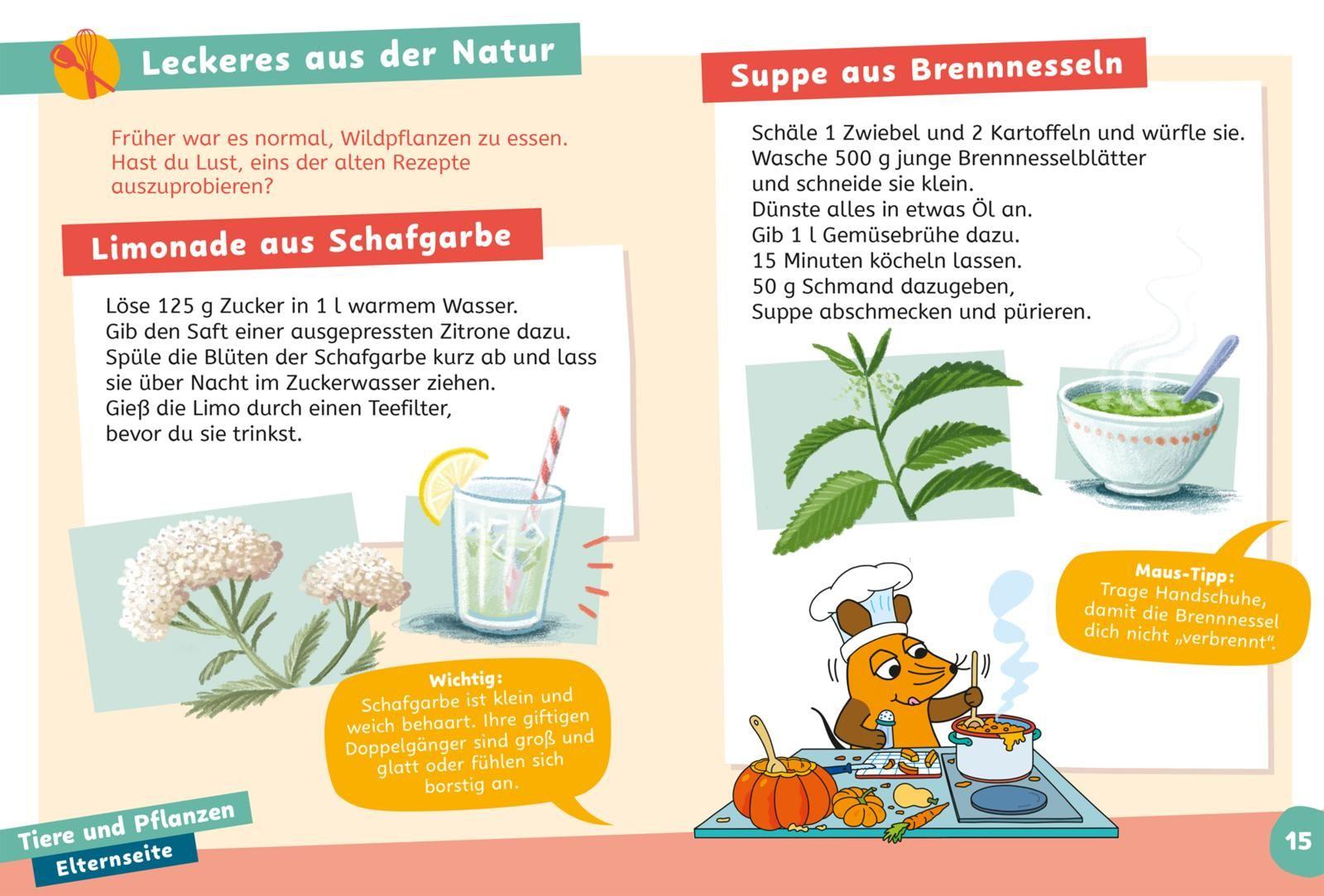 Beispielinhalt (Bild) Frag doch mal ... die Maus: Wissen zum Schulstart: Natur und Umwelt