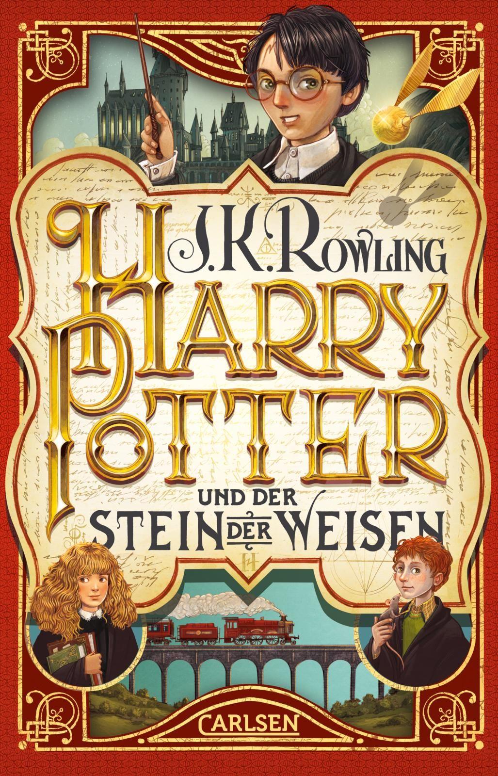 Vorderes Coverbild Harry Potter und der Stein der Weisen (Harry Potter 1)