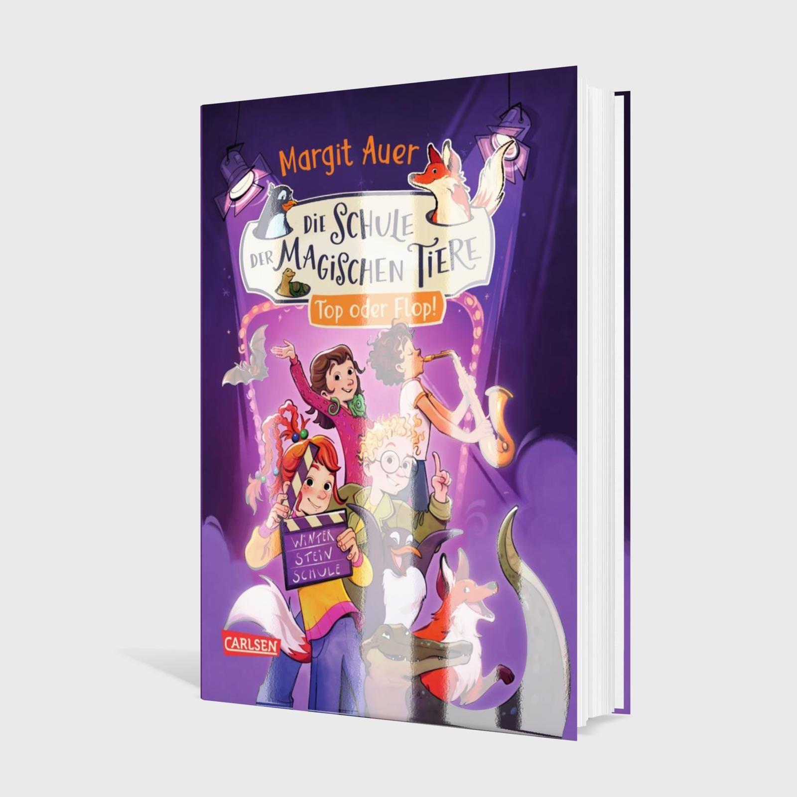 Beispielinhalt (Bild) Die Schule der magischen Tiere Neuausgabe 5: Top oder Flop!