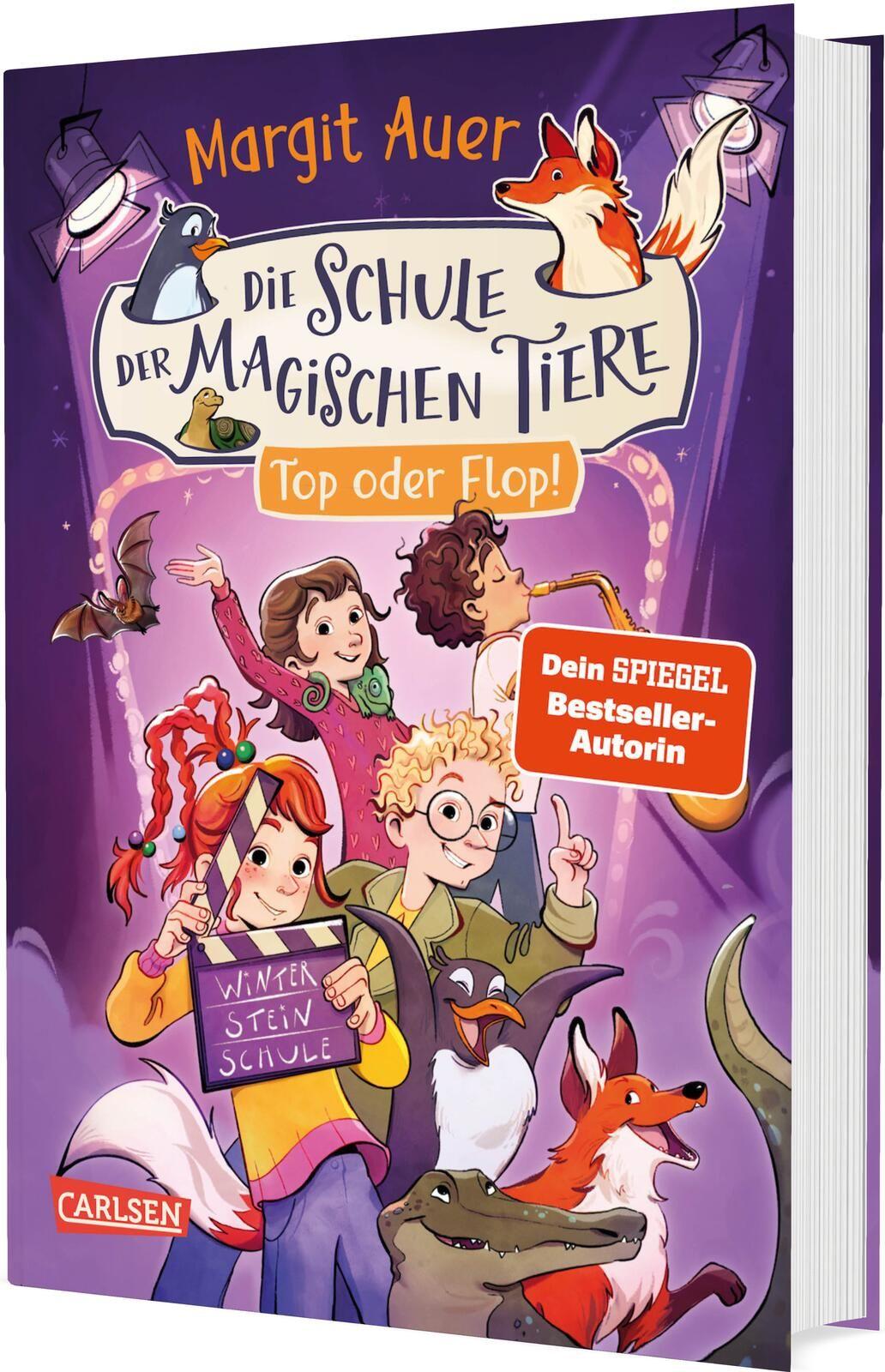 Vorderes Coverbild Die Schule der magischen Tiere Neuausgabe 5: Top oder Flop!