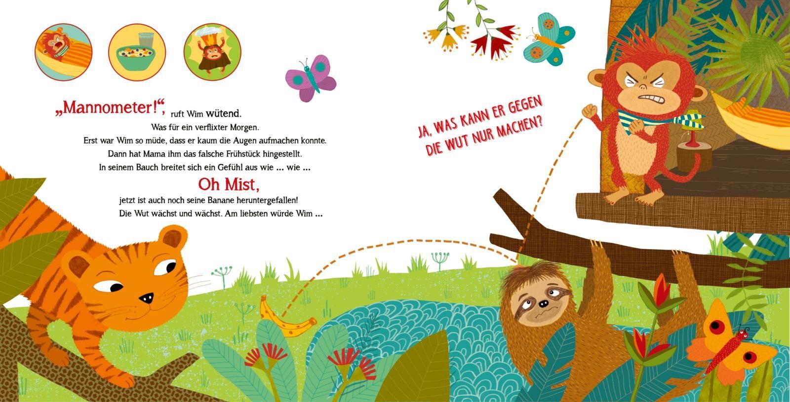Beispielinhalt (Bild) LESEMAUS 201: Wenn ich wütend bin