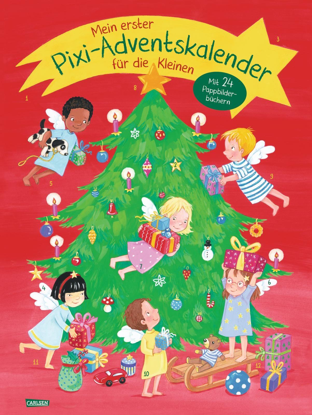 Vorderes Coverbild Mein erster Pixi-Adventskalender für die Kleinen - mit 24 Pappbilderbüchern - 2026