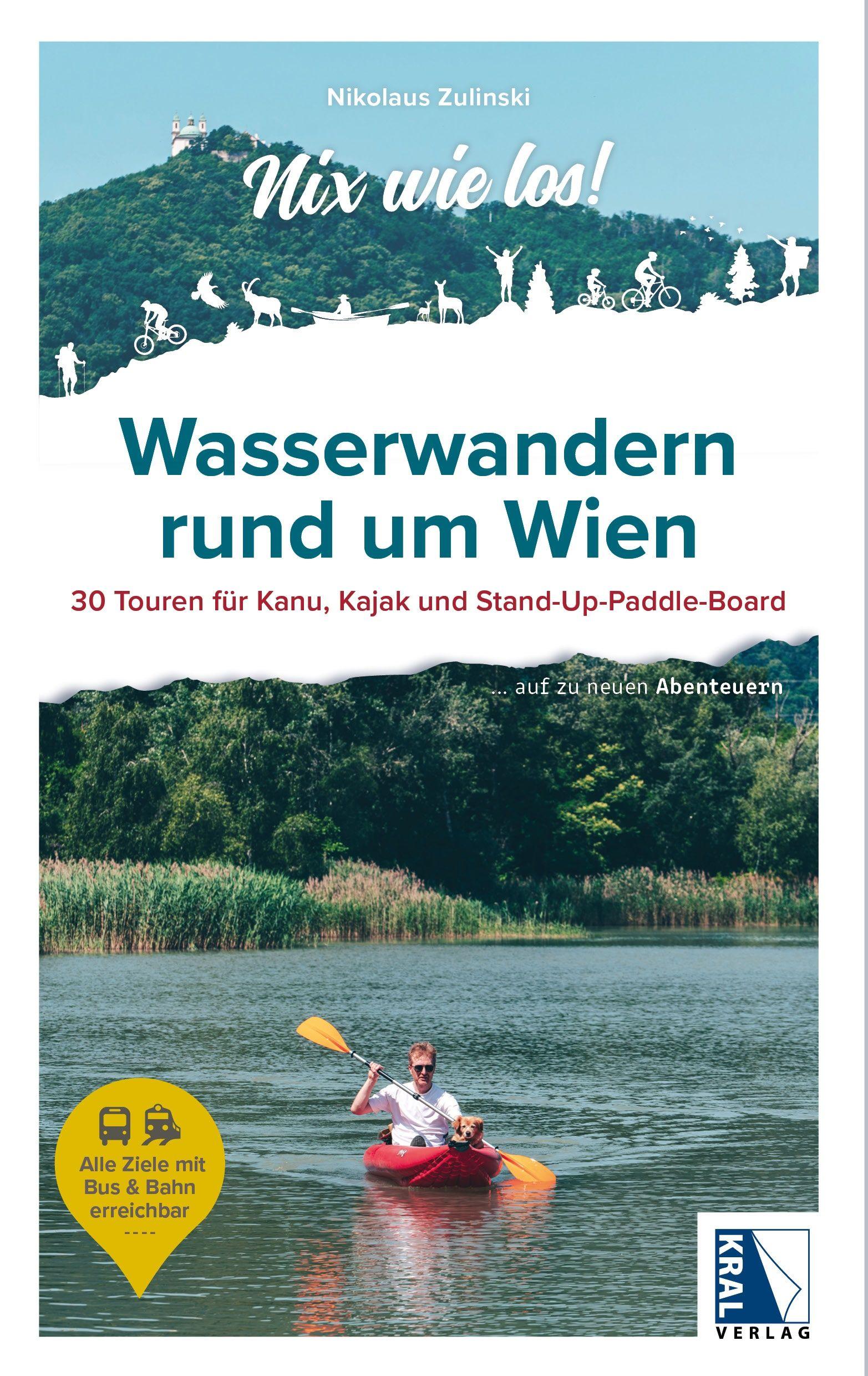 Vorderes Coverbild Wasserwandern rund um Wien