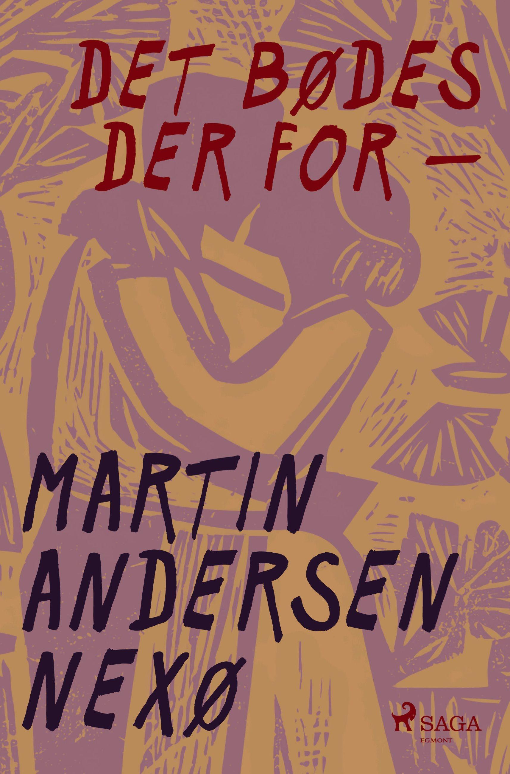 Vorderes Coverbild Det bødes der for -