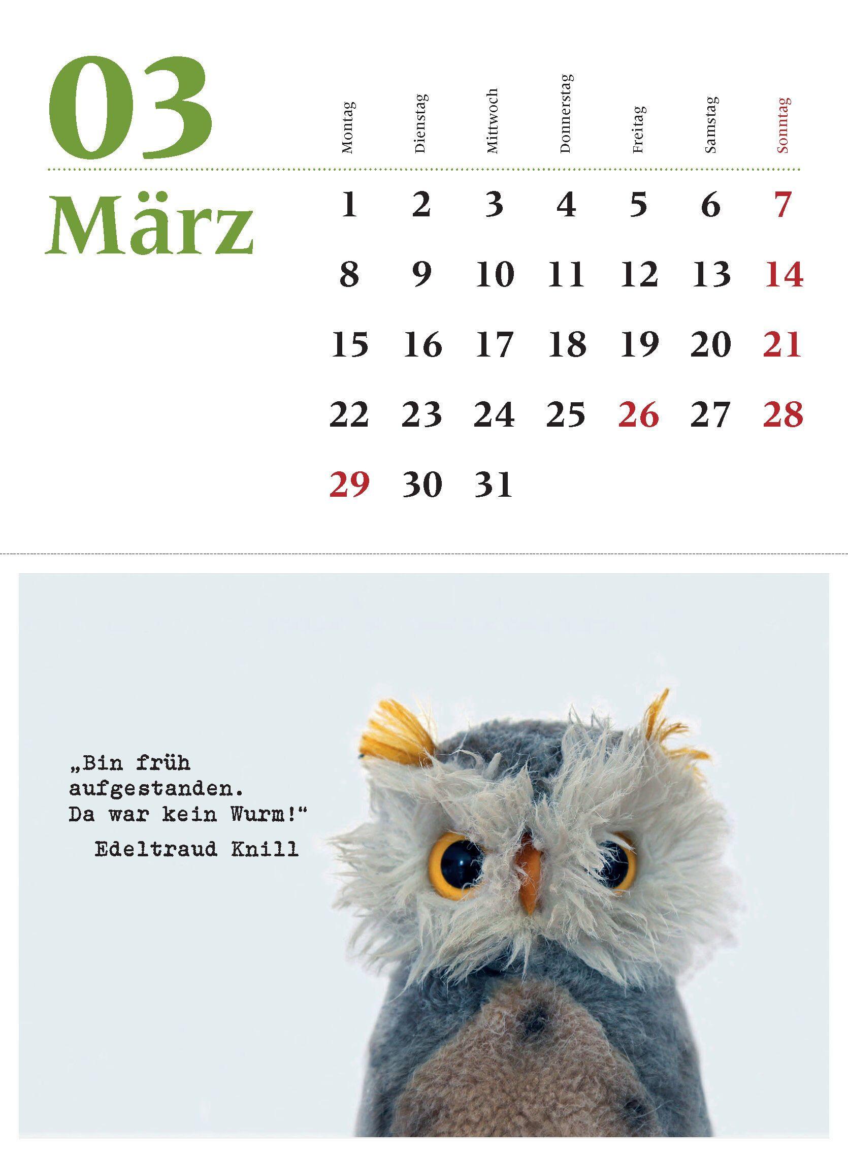 Beispielinhalt (Bild) Verblüffende Wahrheiten - Postkartenkalender 2027