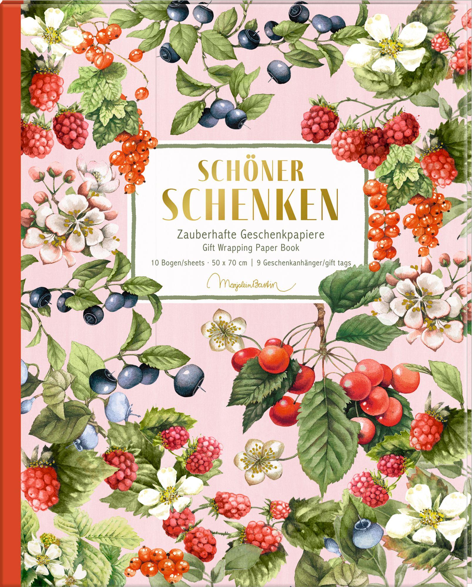 Vorderes Coverbild Geschenkpapier-Buch - Schöner Schenken