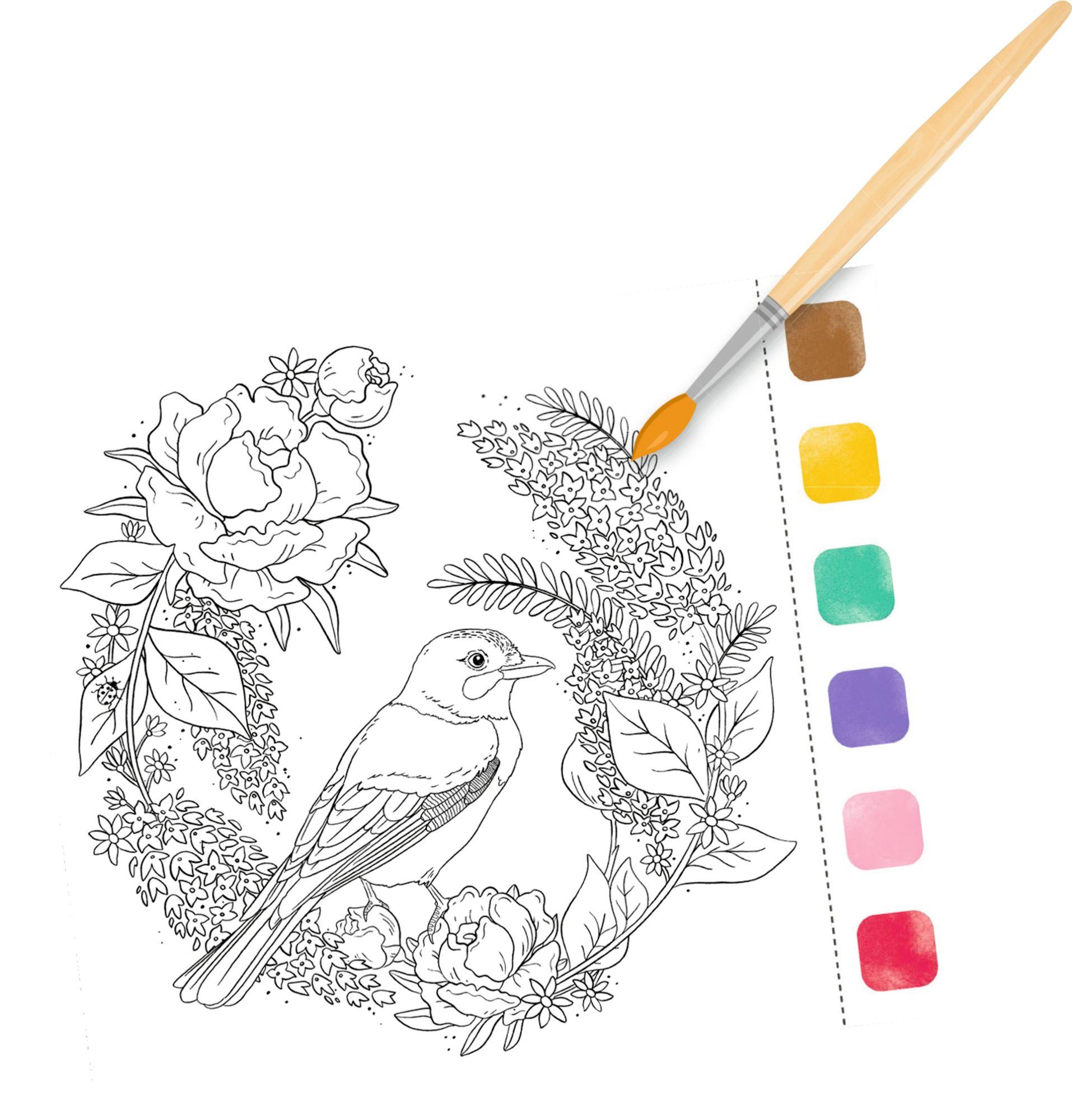 Beispielinhalt (Bild) Aquarell-Glück