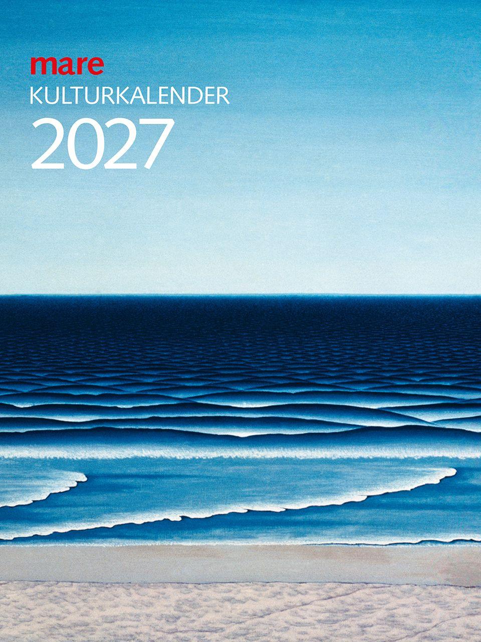 Vorderes Coverbild mare Kulturkalender 2027