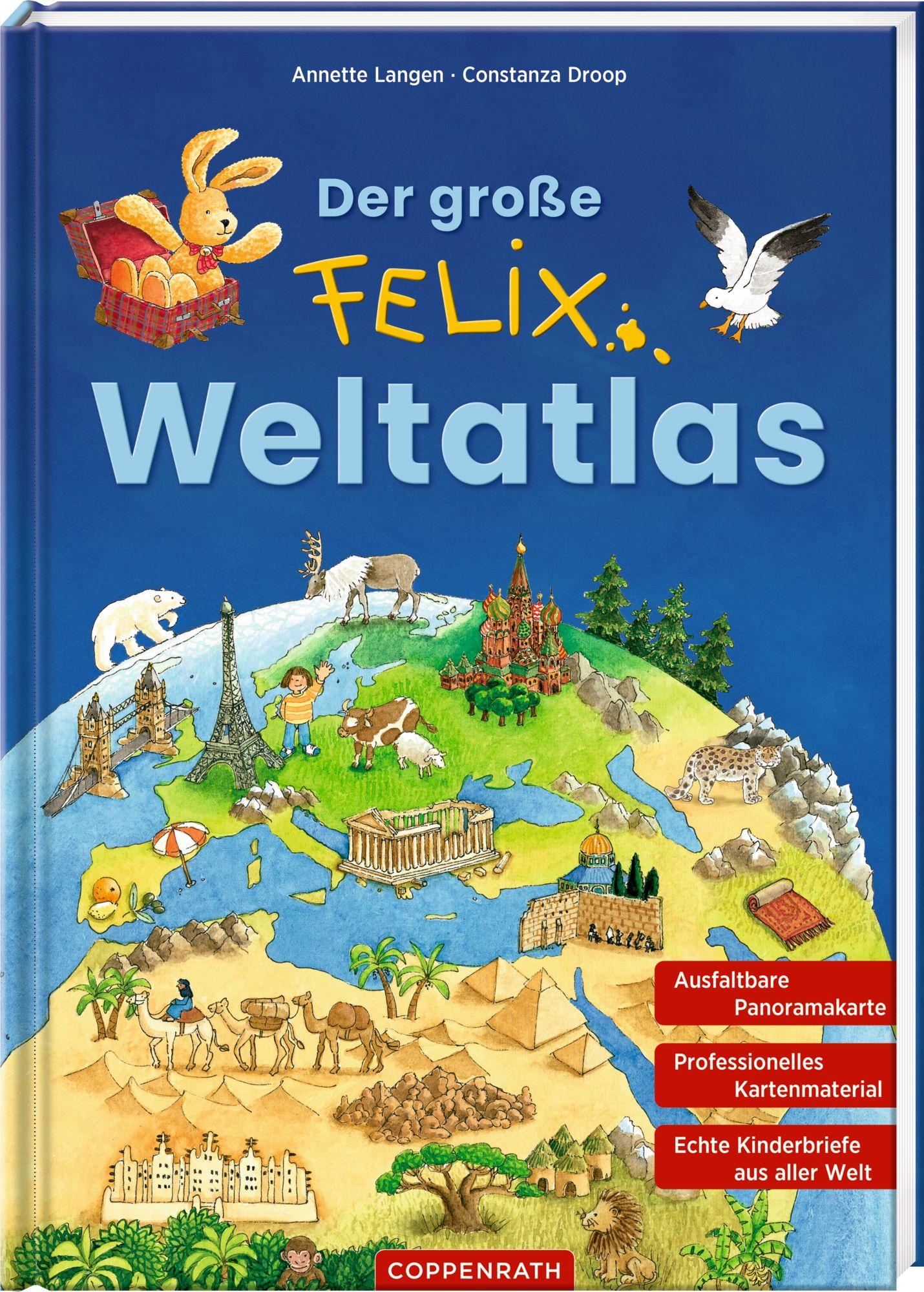 Vorderes Coverbild Der große Felix-Weltatlas