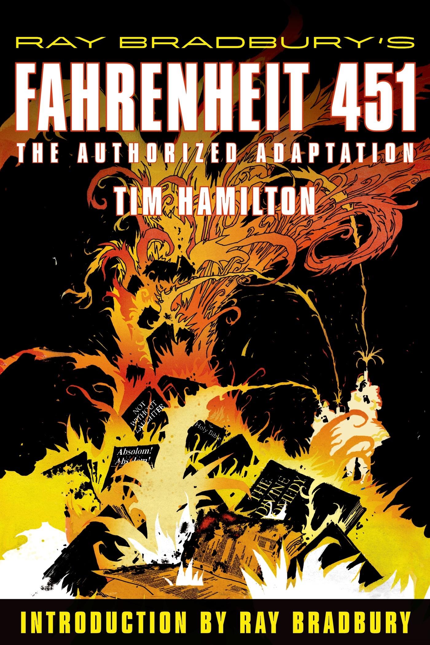 Vorderes Coverbild Ray Bradbury's Fahrenheit 451