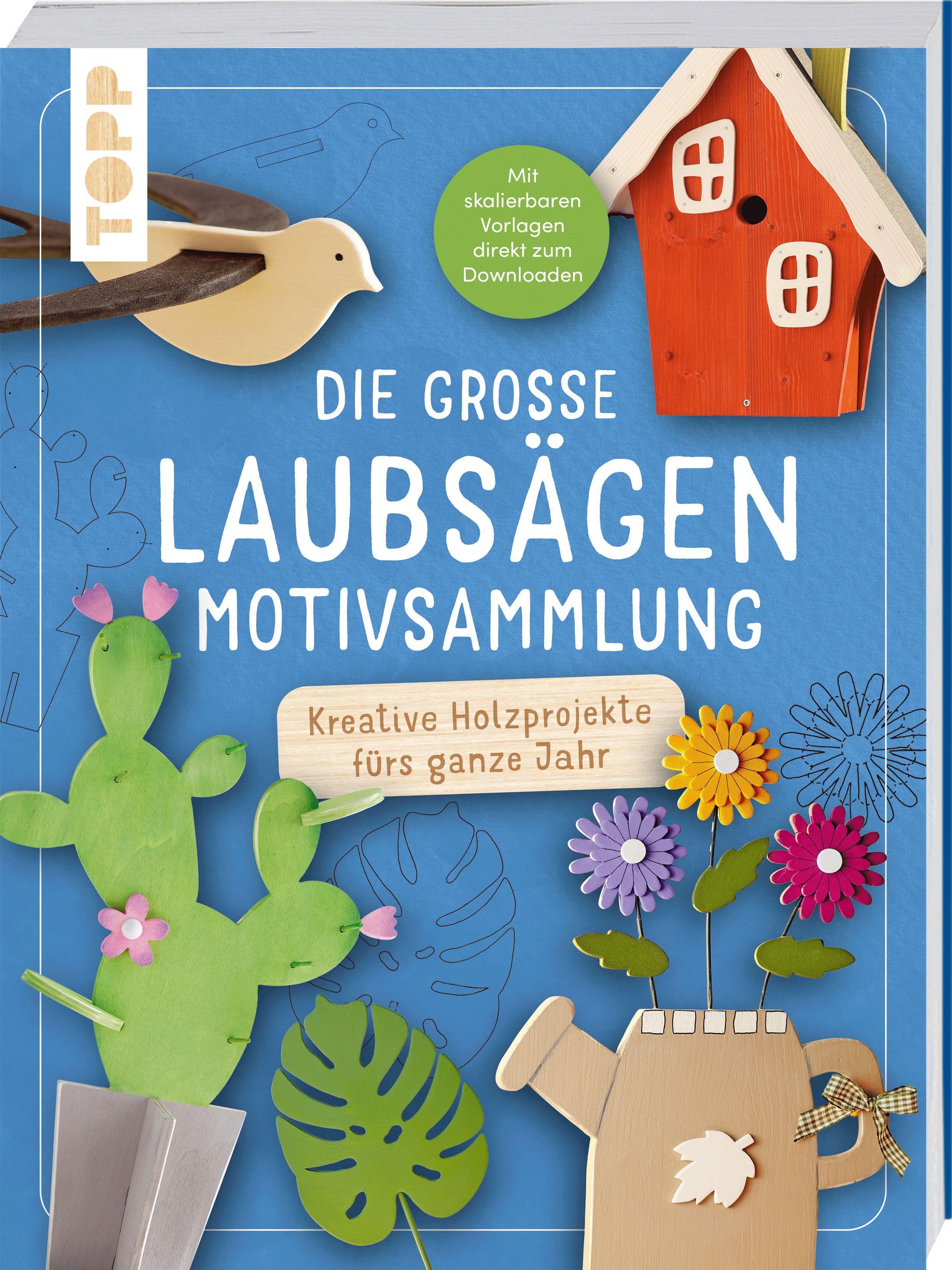 Vorderes Coverbild Die große Laubsägen-Motivsammlung