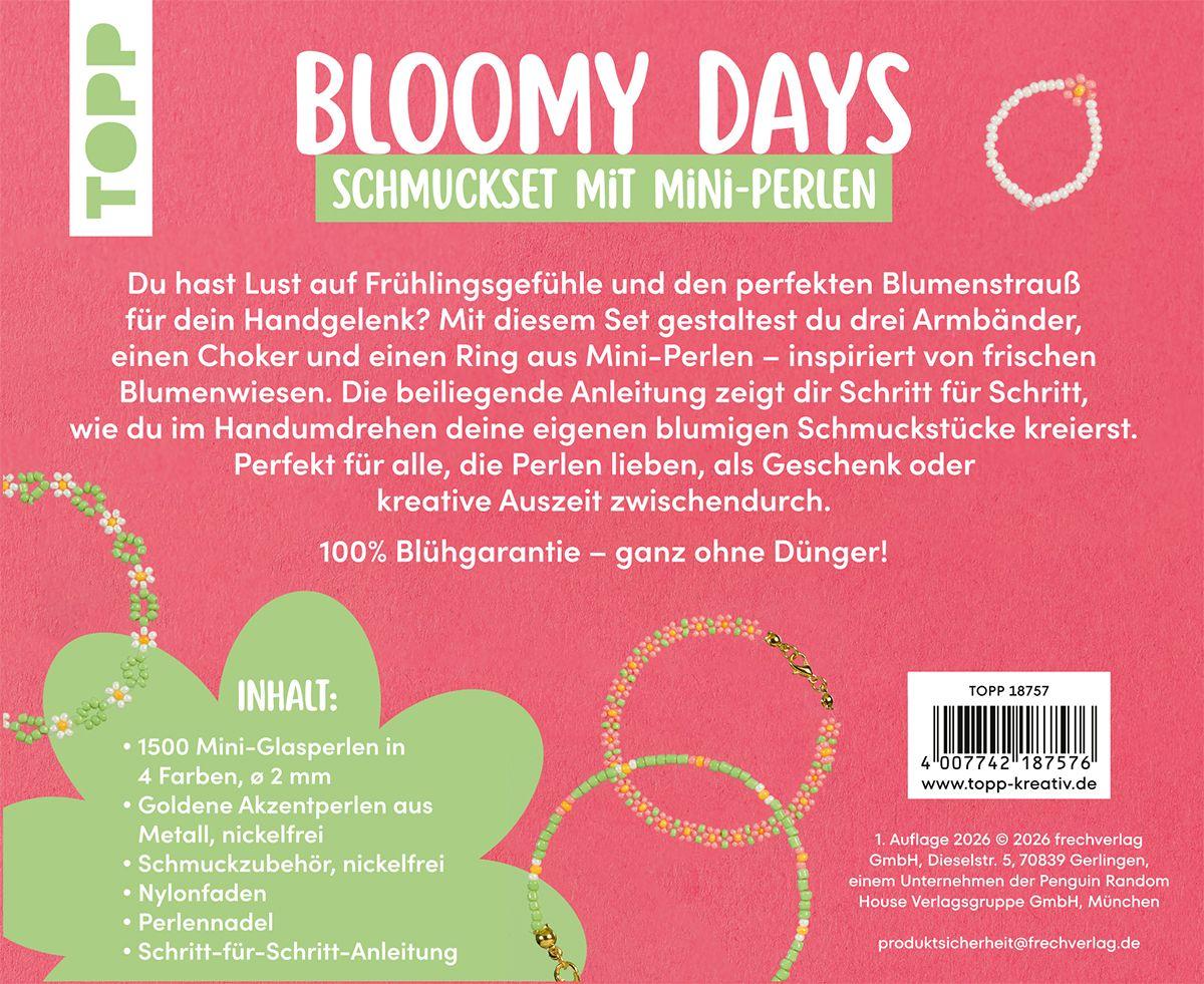 Beispielinhalt (Bild) Bloomy Days - Schmuckset mit Mini-Perlen