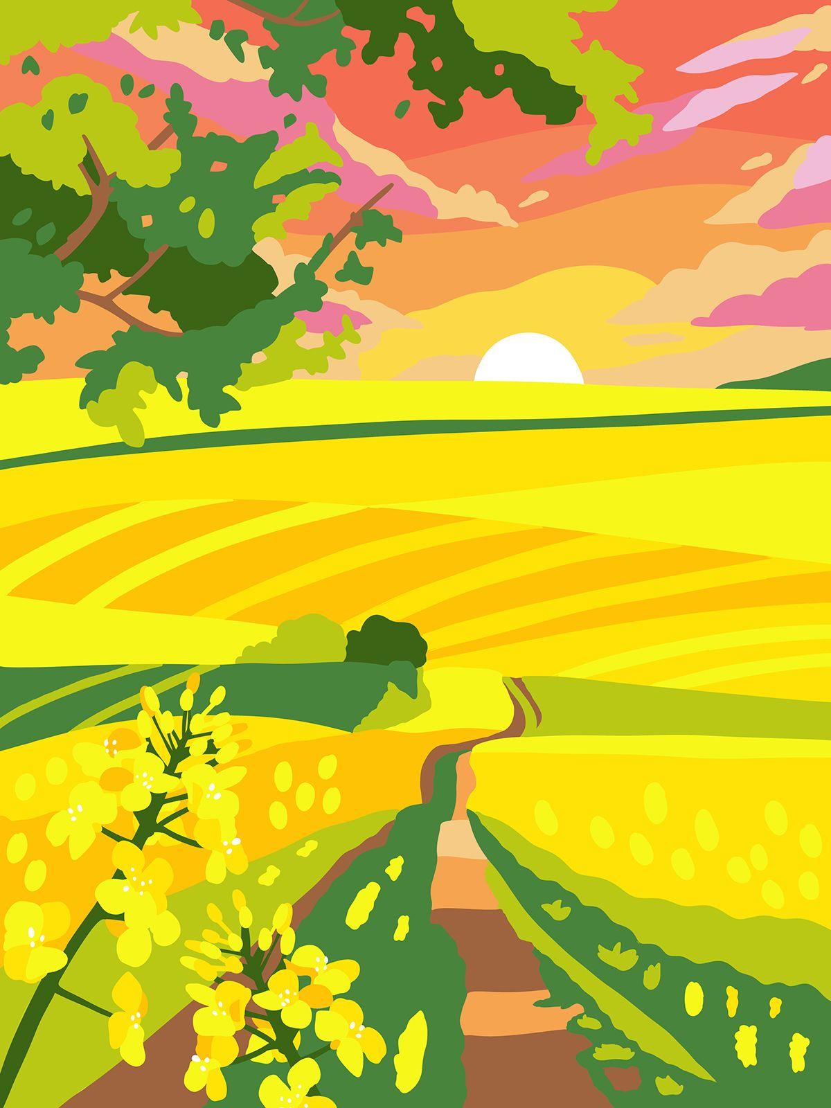 Beispielinhalt (Bild) Colorful Surprise - Blumen