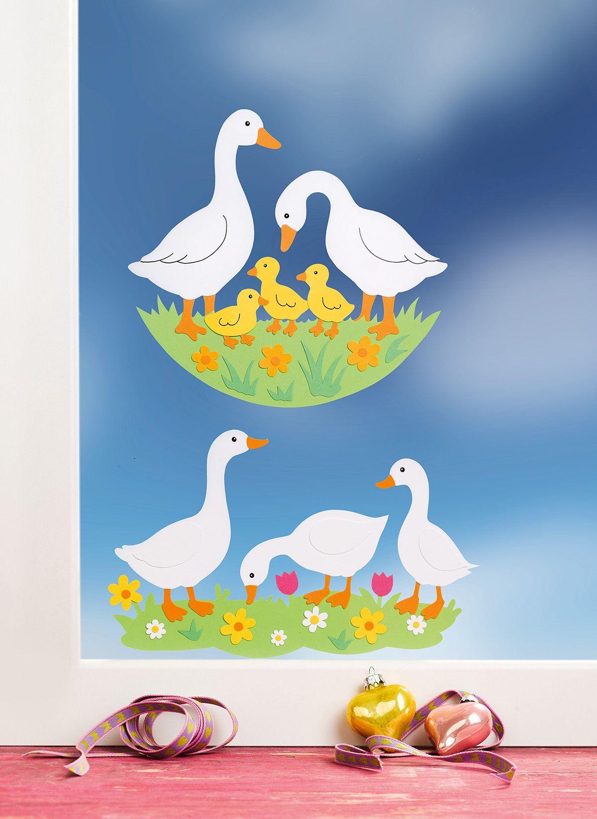 Beispielinhalt (Bild) Farbenfrohe Fensterbilder (kreativ.kompakt)