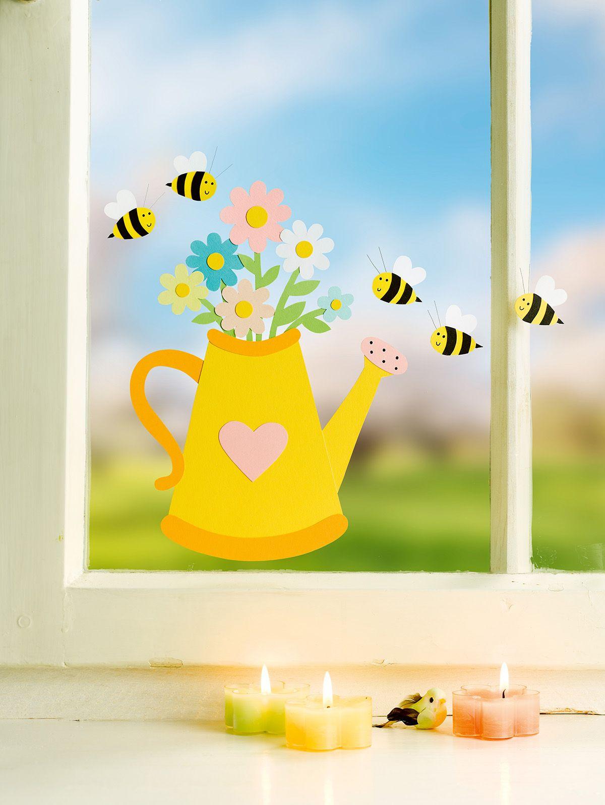 Beispielinhalt (Bild) Farbenfrohe Fensterbilder (kreativ.kompakt)