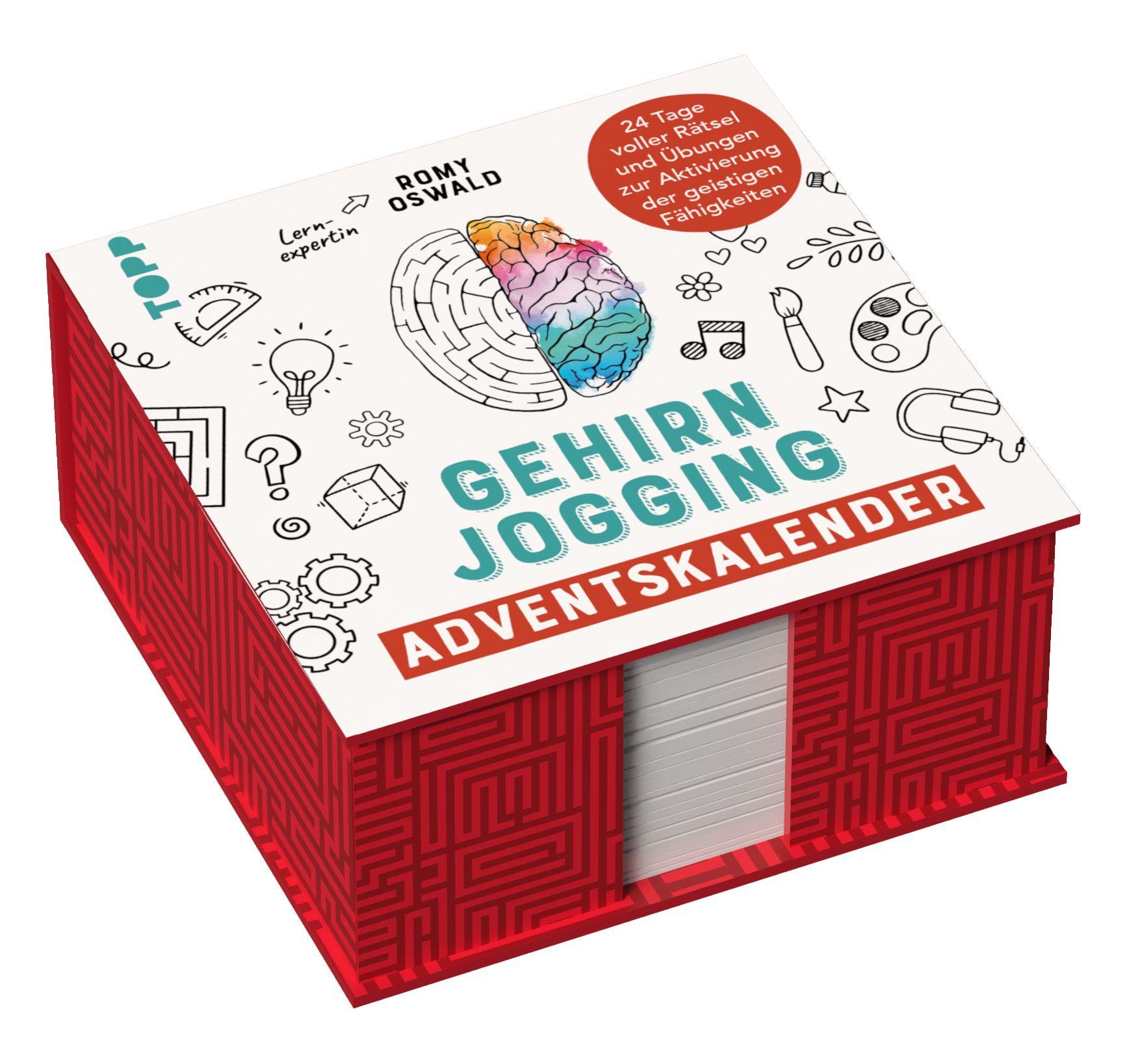 Vorderes Coverbild Gehirnjogging - Adventskalender
