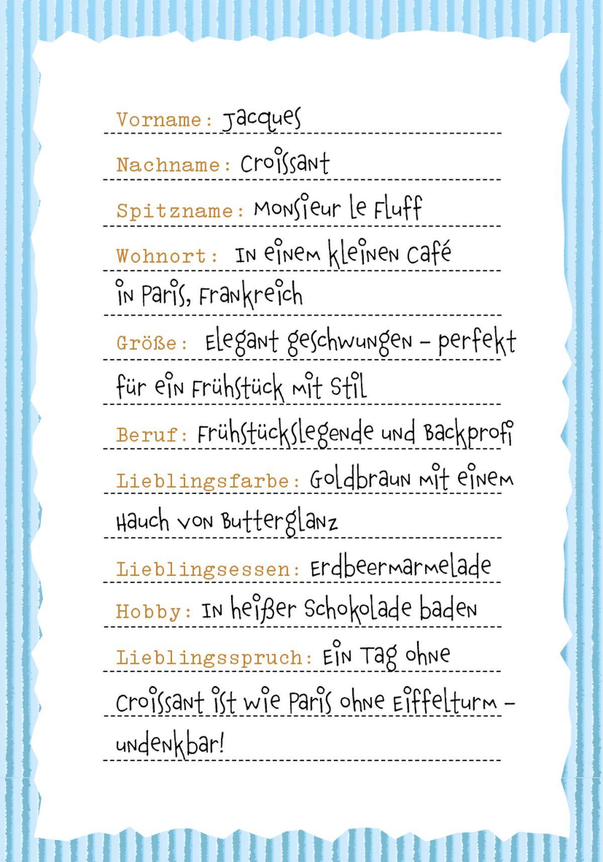 Beispielinhalt (Bild) Amusing Lovables Häkelset Jacques Croissant