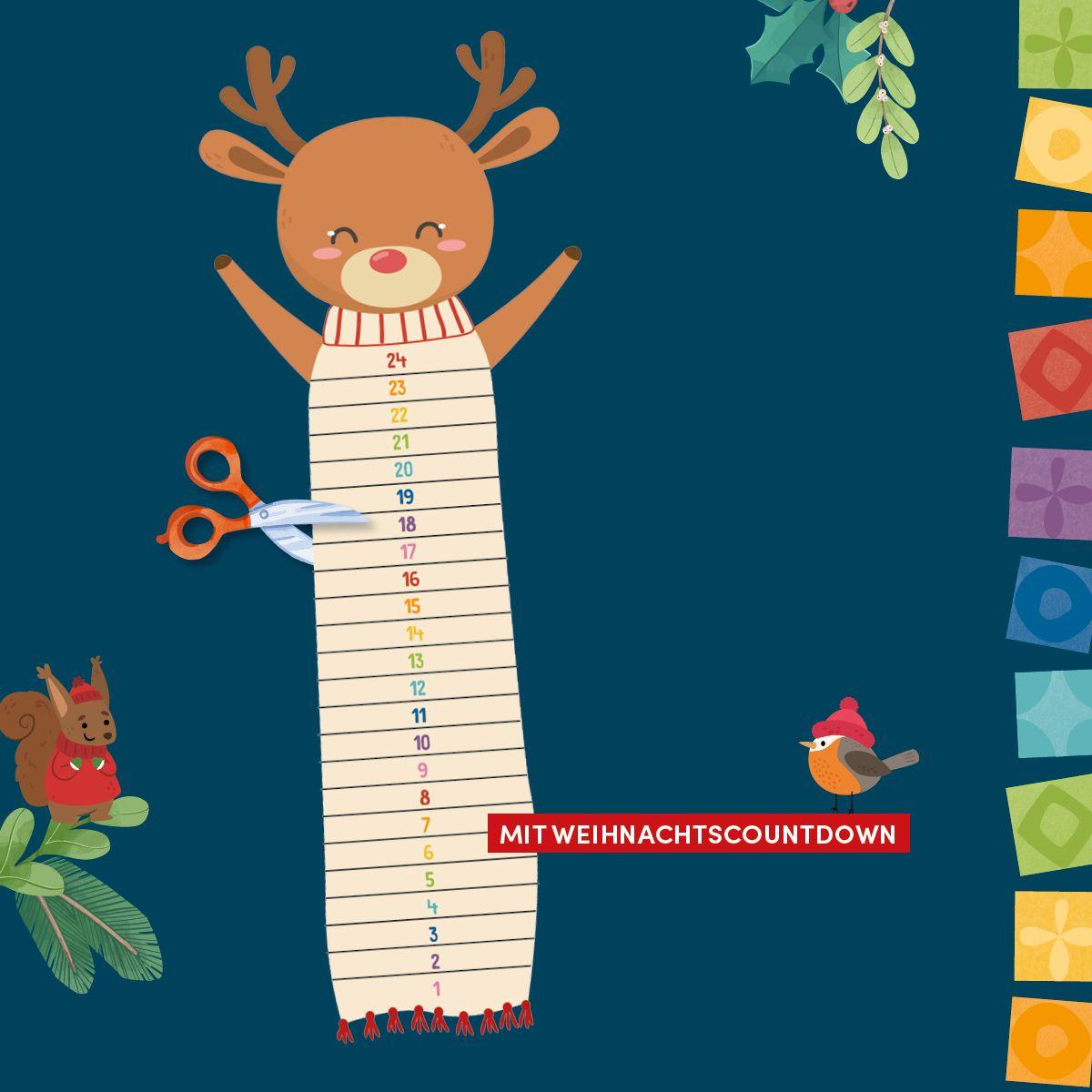 Beispielinhalt (Bild) Montessori Adventskalender