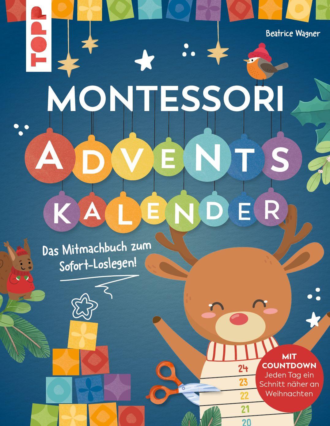 Vorderes Coverbild Montessori Adventskalender