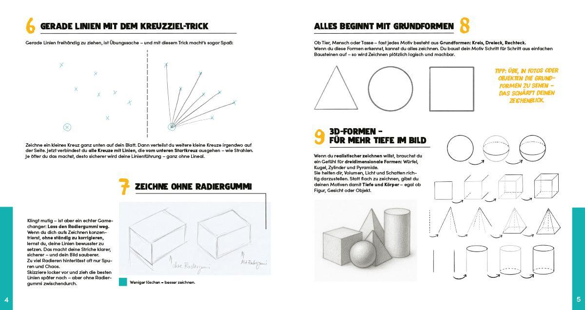 Beispielinhalt (Bild) 307 einfach geniale Zeichentricks