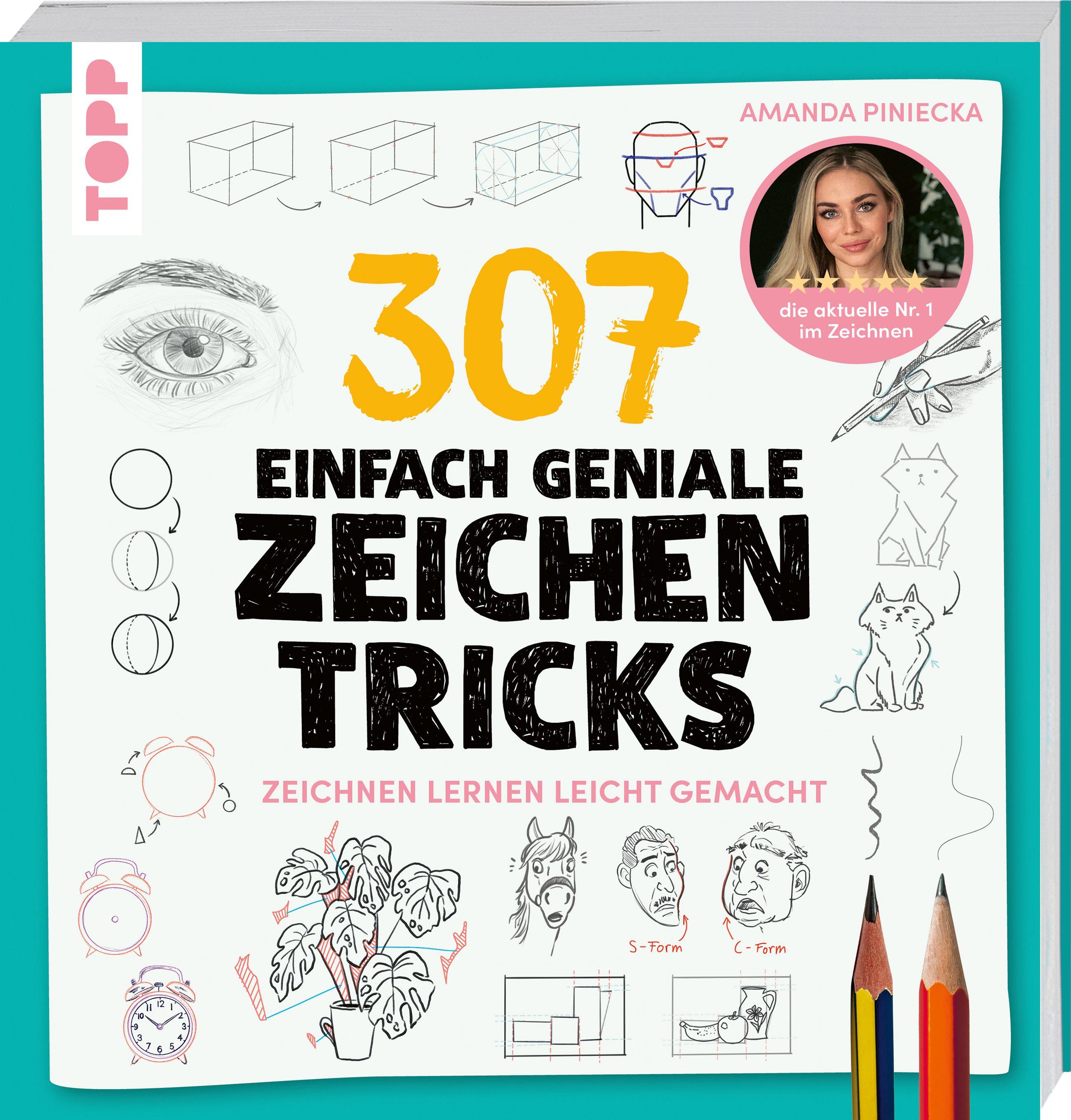 Vorderes Coverbild 307 einfach geniale Zeichentricks