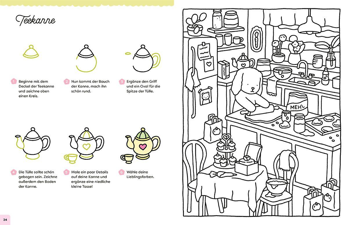 Beispielinhalt (Bild) Super Cute Zeichnen mit Bobbie Goods