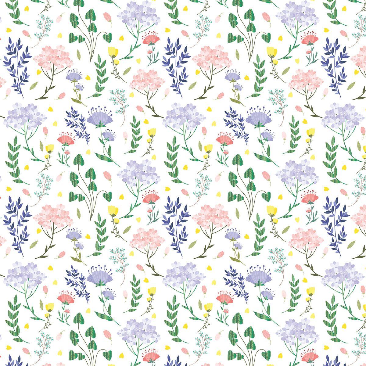 Beispielinhalt (Bild) 350 Origami-Block Florale Motive