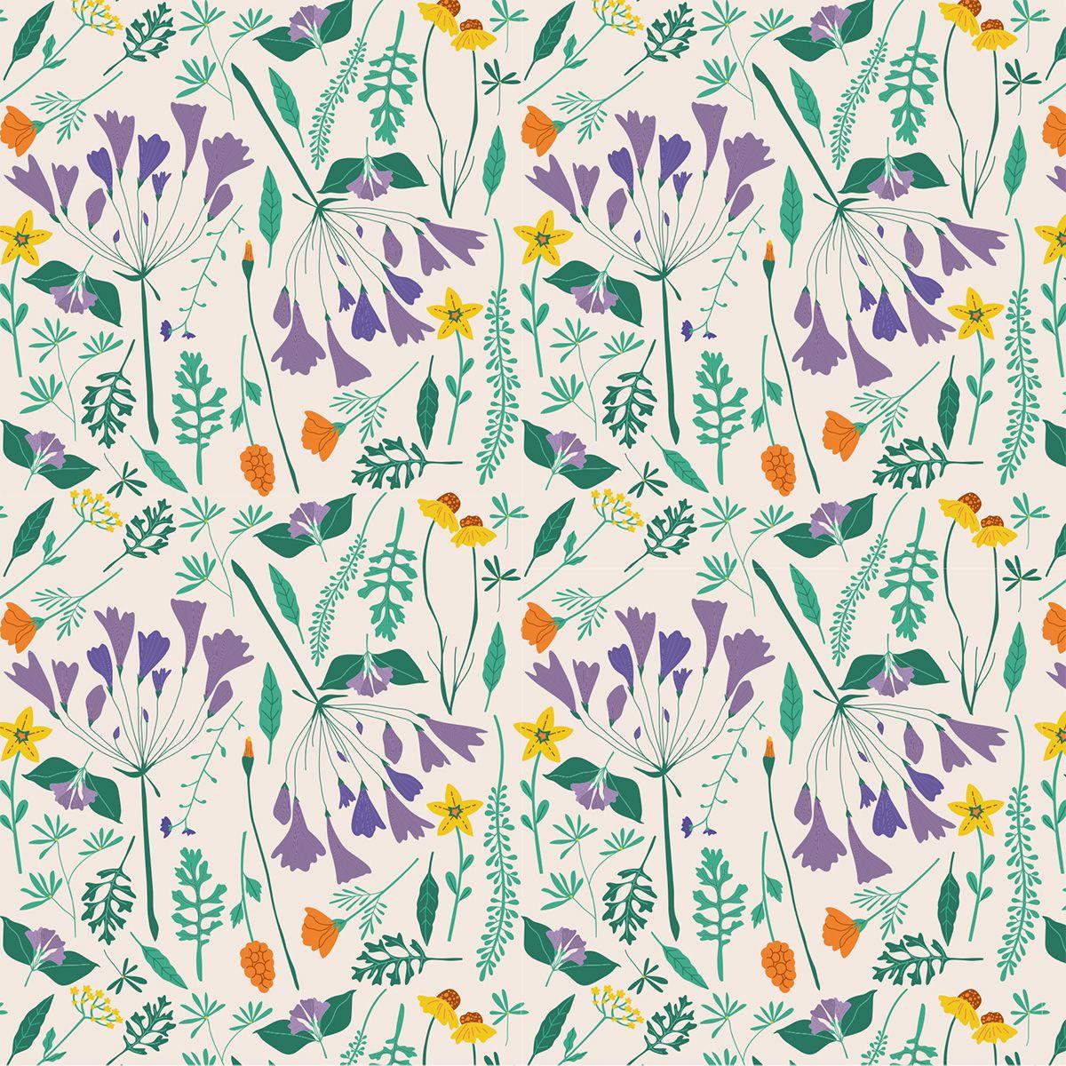 Beispielinhalt (Bild) 350 Origami-Block Florale Motive