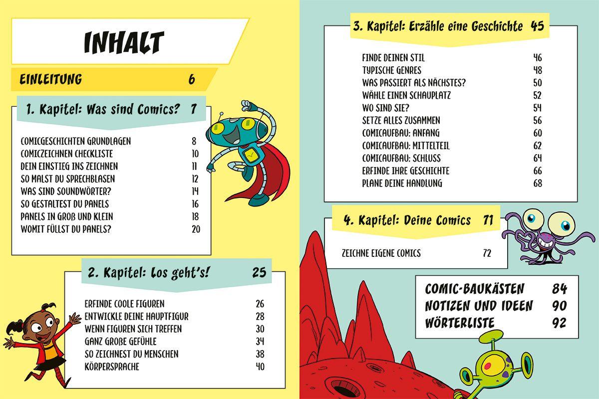 Beispielinhalt (Bild) Zeichne deine eigenen Comics