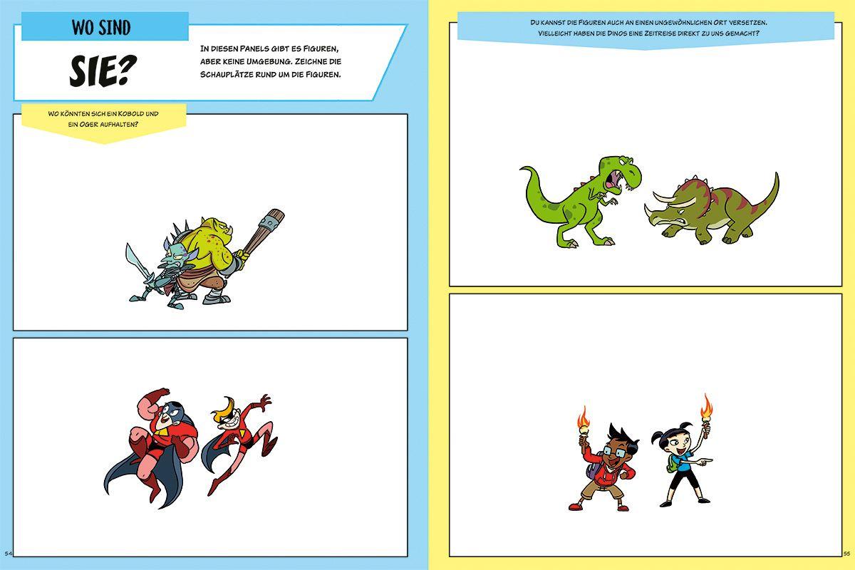 Beispielinhalt (Bild) Zeichne deine eigenen Comics