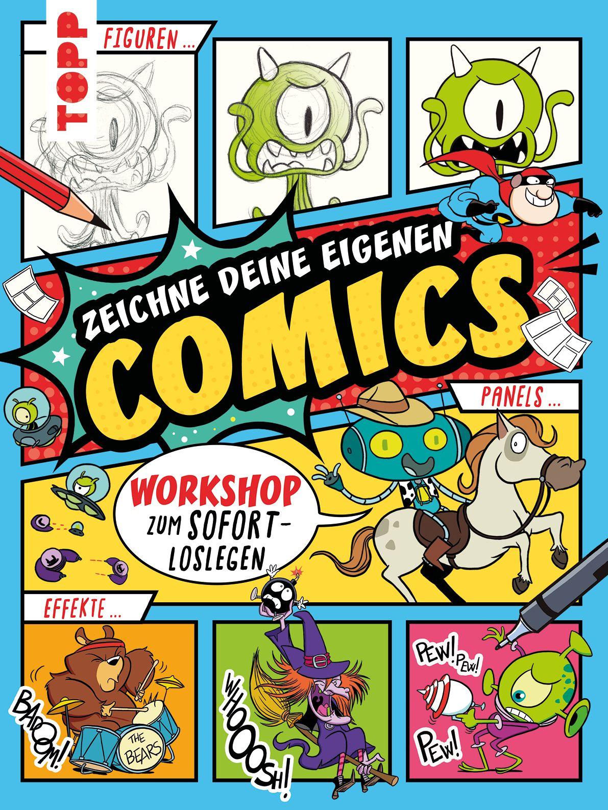 Vorderes Coverbild Zeichne deine eigenen Comics