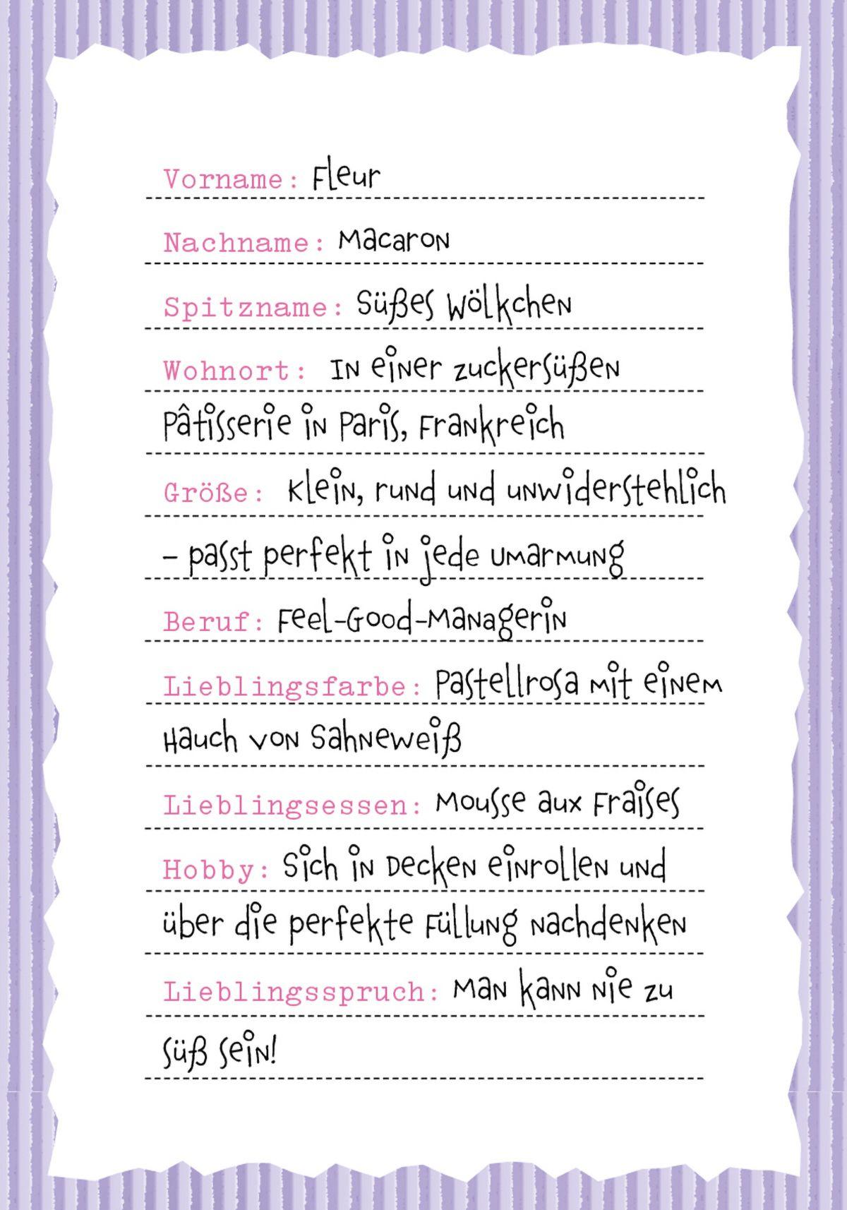 Beispielinhalt (Bild) Amusing Lovables Häkelset Fleur Macaron