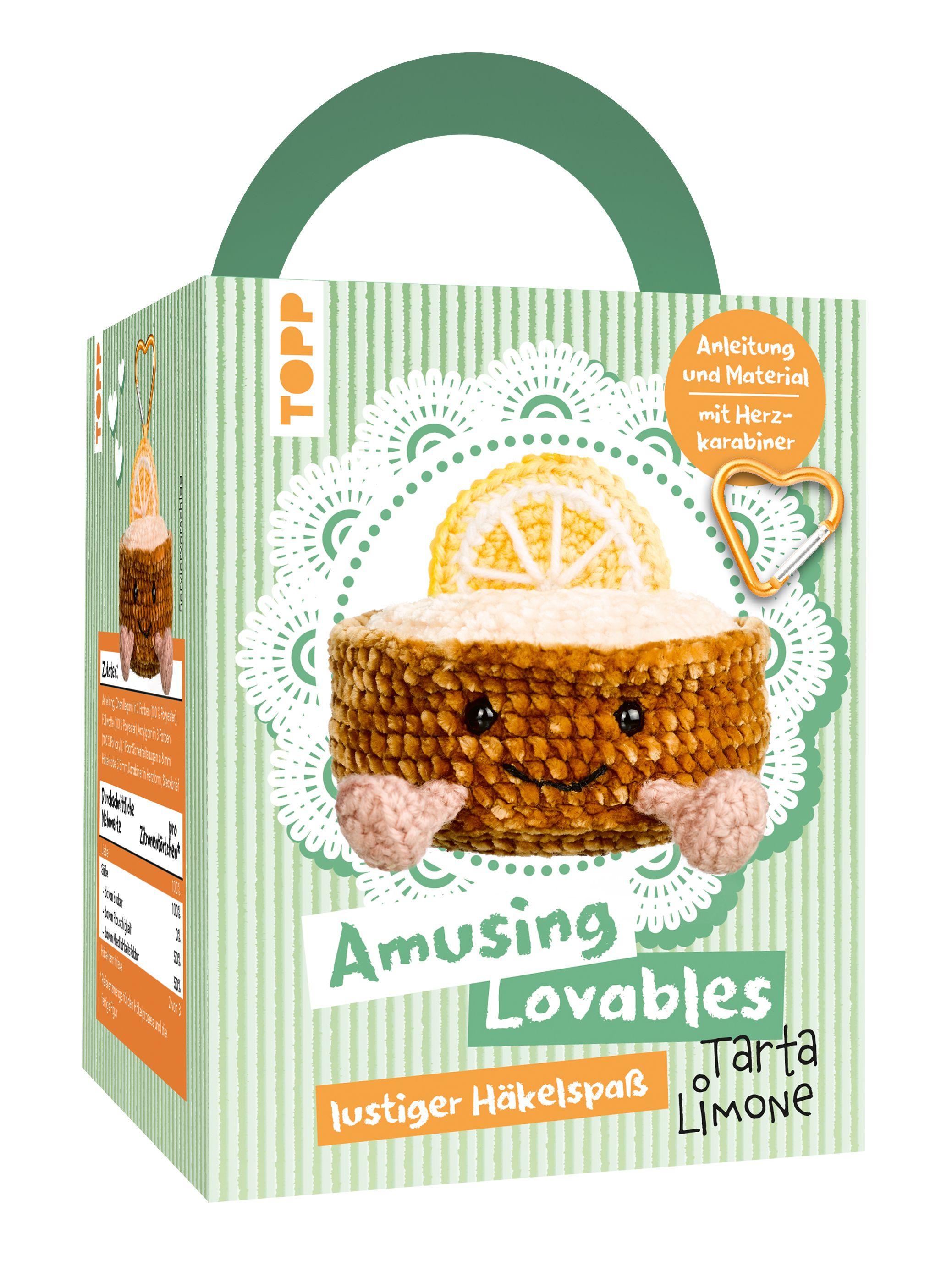 Vorderes Coverbild Amusing Lovables Häkelset Tarta Limone