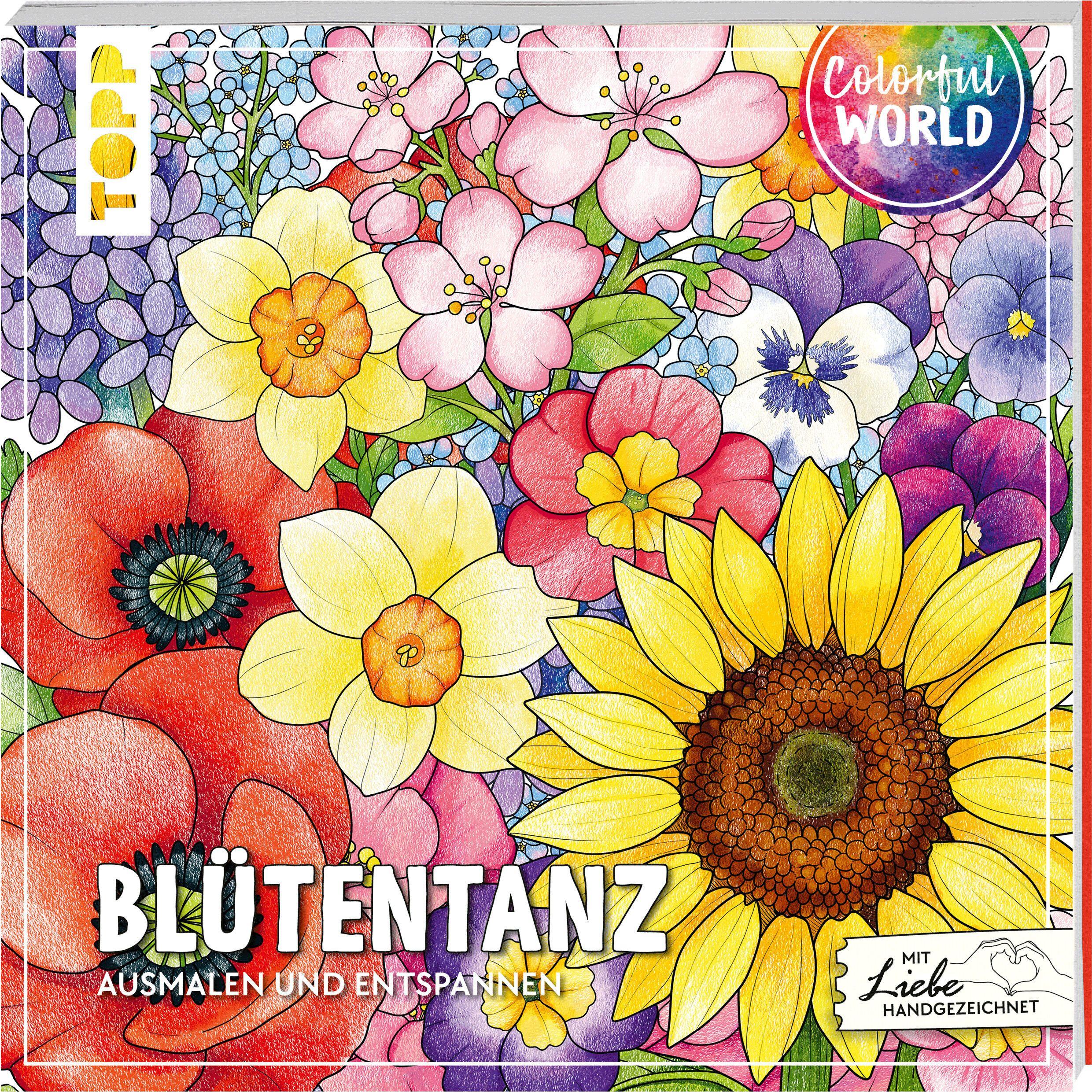 Vorderes Coverbild Colorful World - Blütentanz