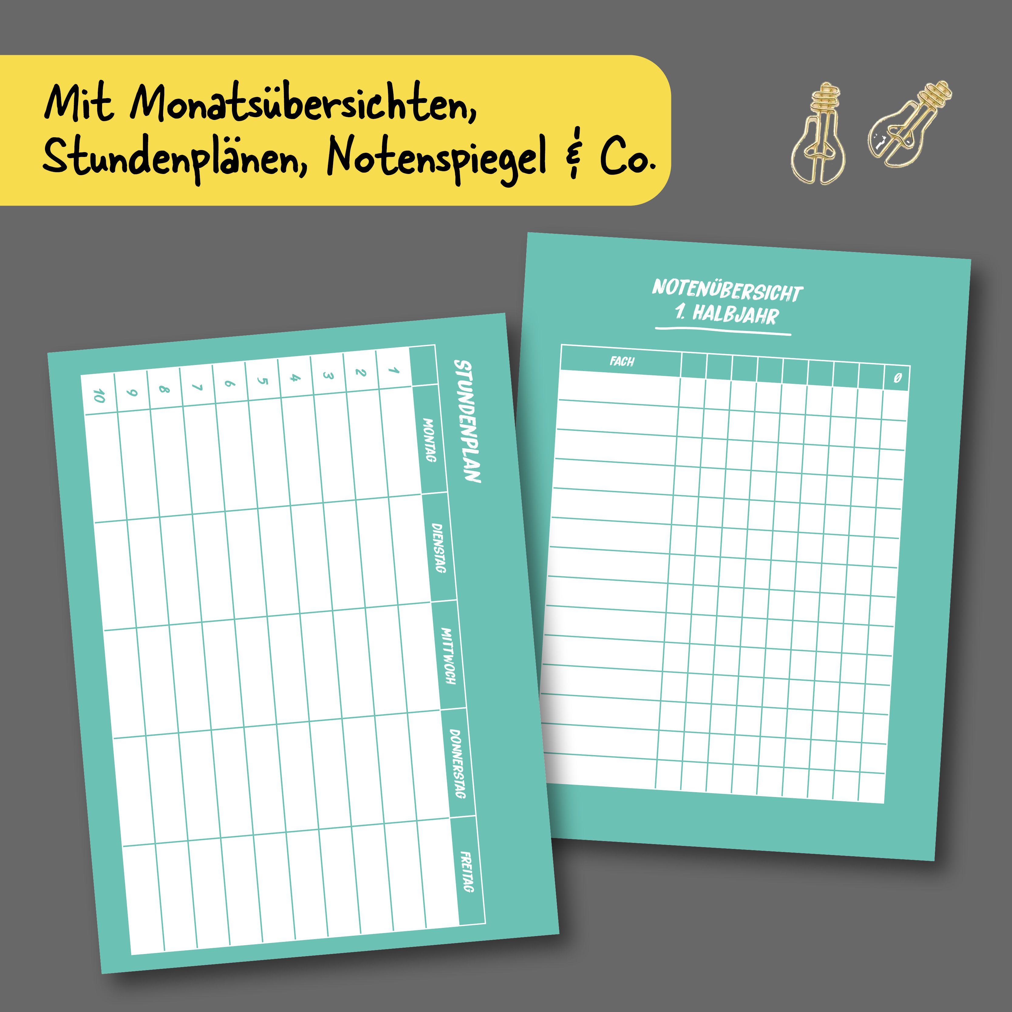 Beispielinhalt (Bild) Wissen mit Johnny: Schulplaner 2026/2027