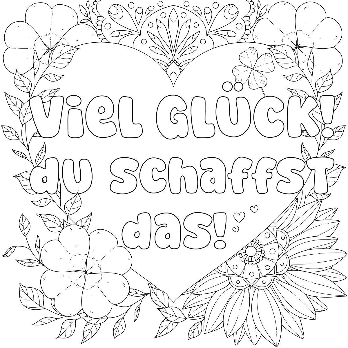 Beispielinhalt (Bild) Nimm das Glück in die Hand