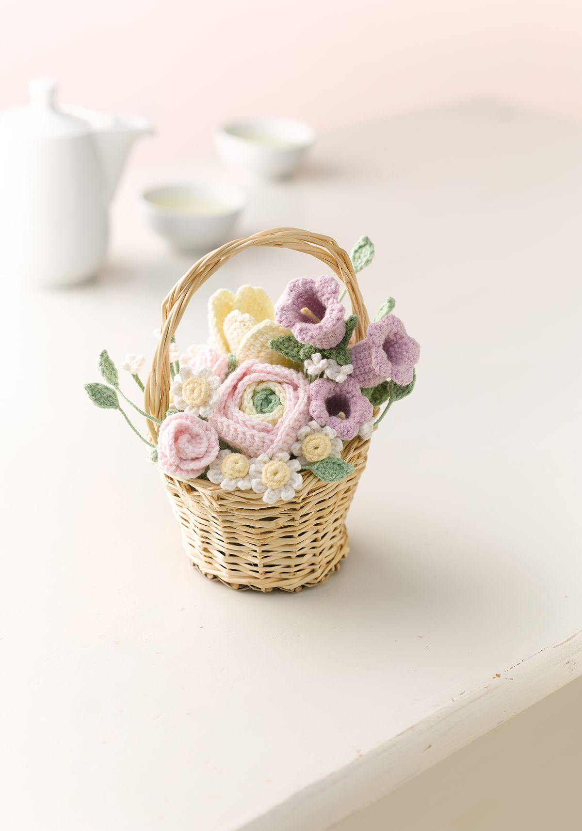 Beispielinhalt (Bild) Romantische Blumen häkeln