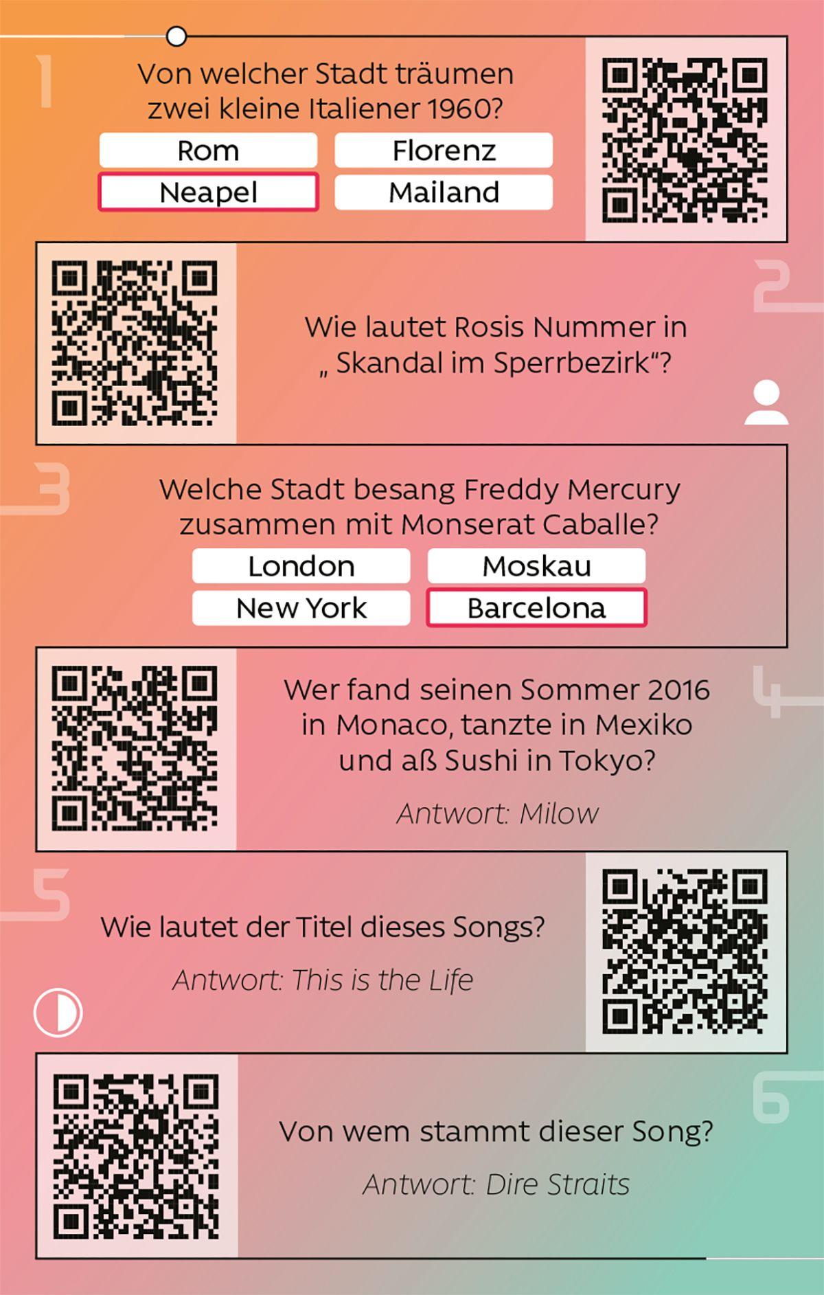 Beispielinhalt (Bild) Chartbreak - Das Musikquiz, bei dem du die Fragen stellst