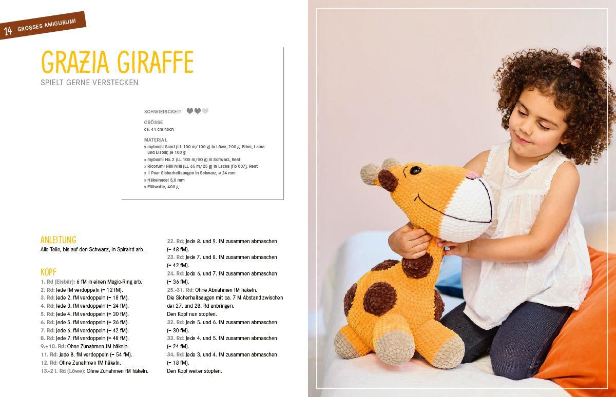 Beispielinhalt (Bild) Superweiche Amigurumis häkeln
